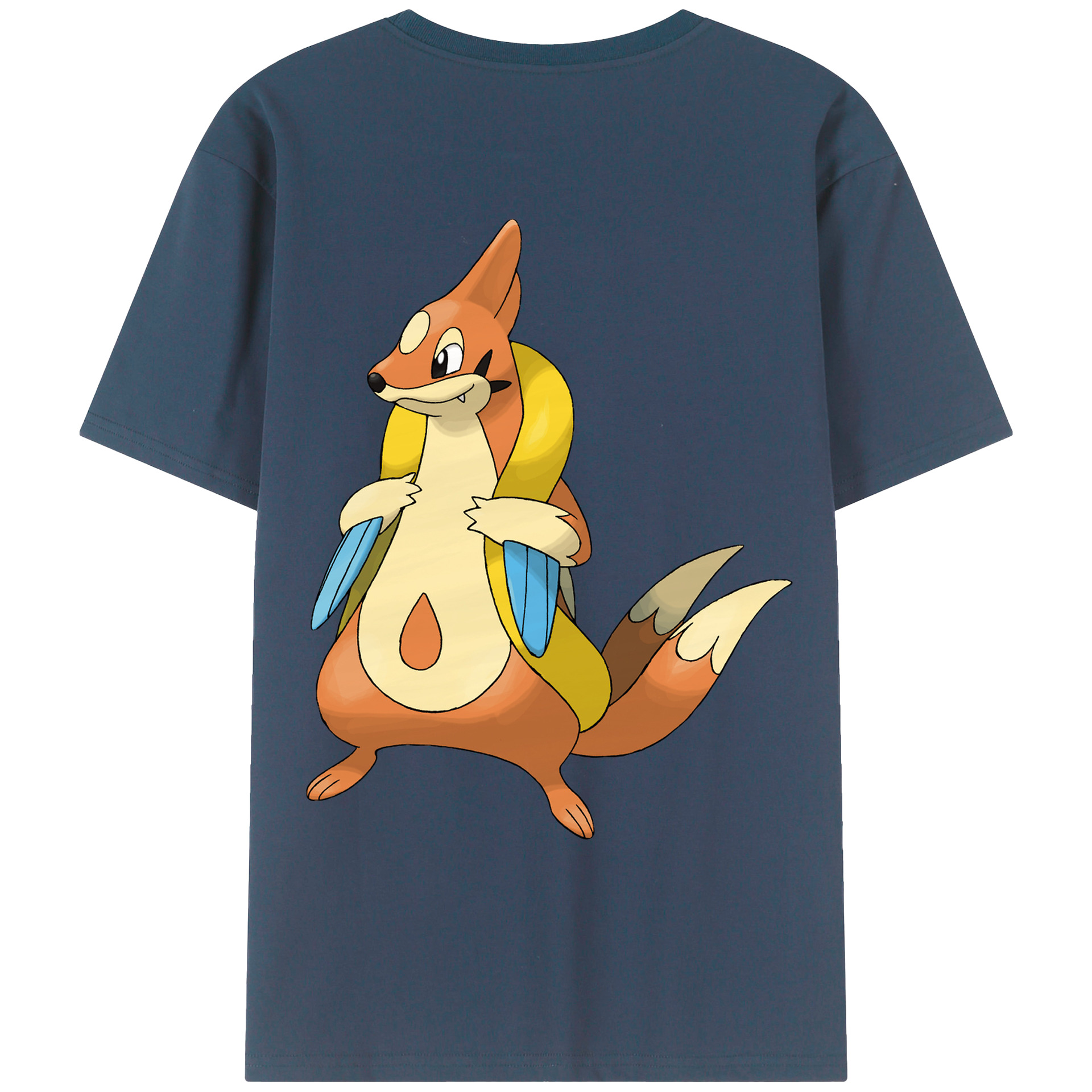 （画像用） ポケットモンスター Pokémon レディース半袖Tシャツ(バックプリント)