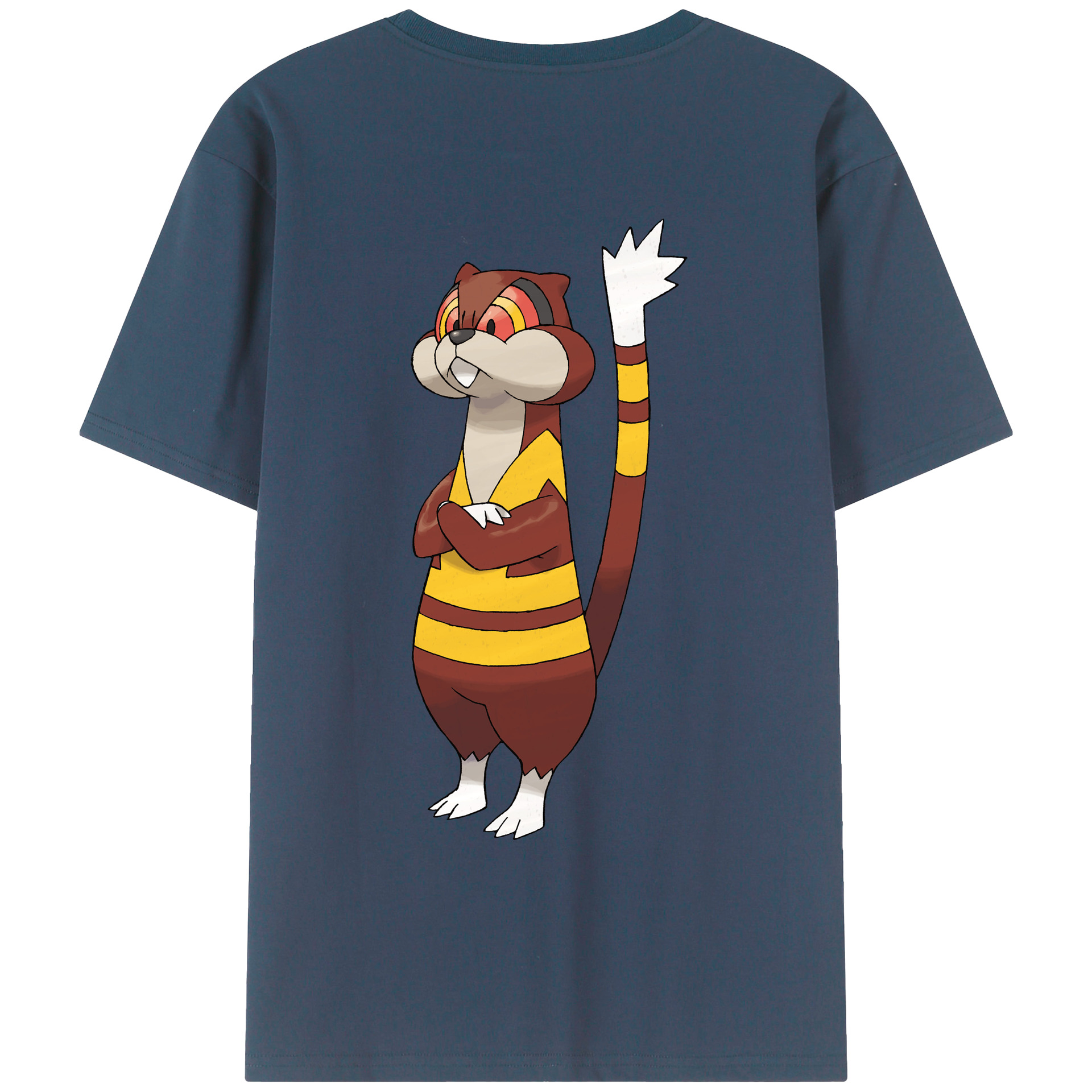 （画像用） ポケットモンスター Pokémon レディース半袖Tシャツ(バックプリント)