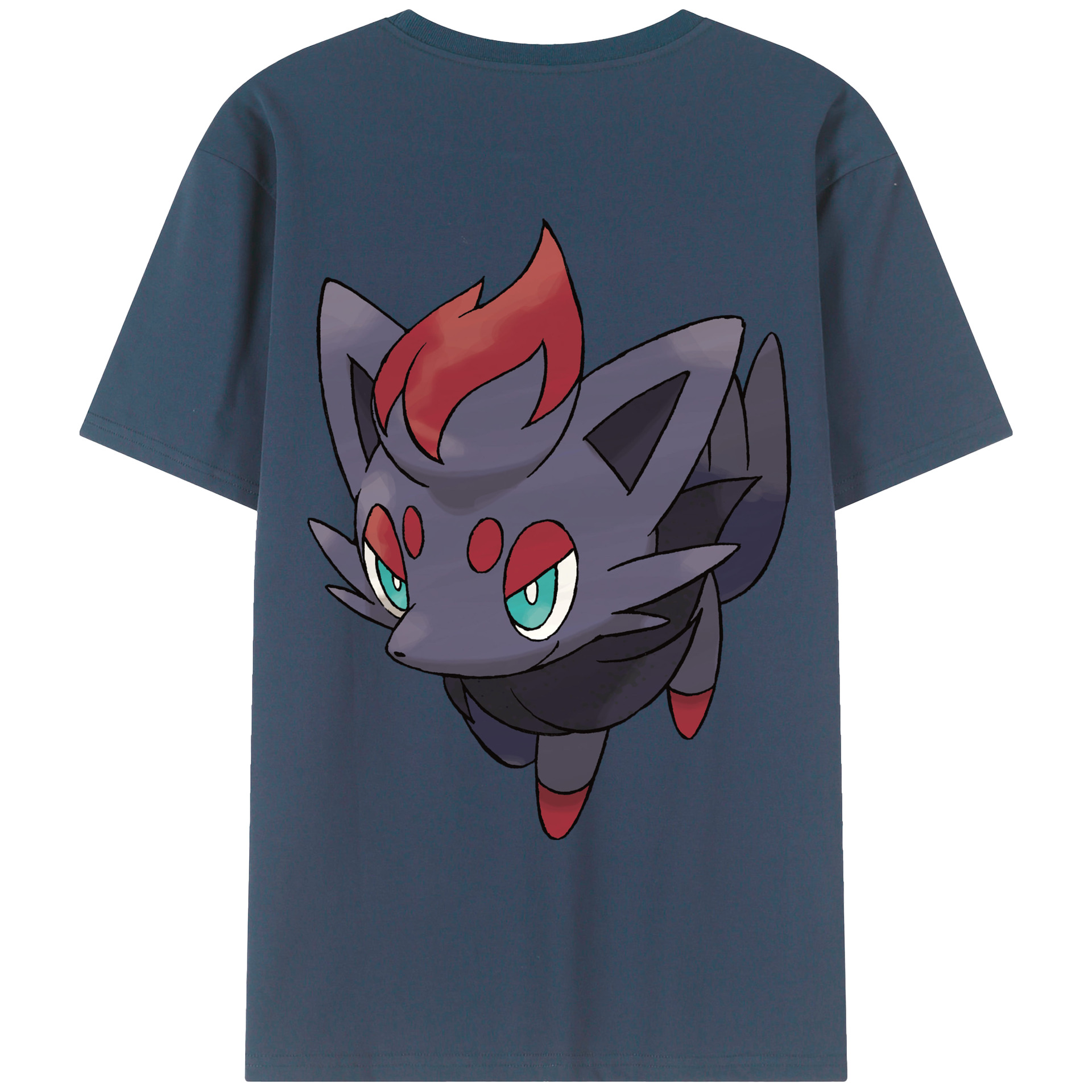 （画像用） ポケットモンスター Pokémon レディース半袖Tシャツ(バックプリント)