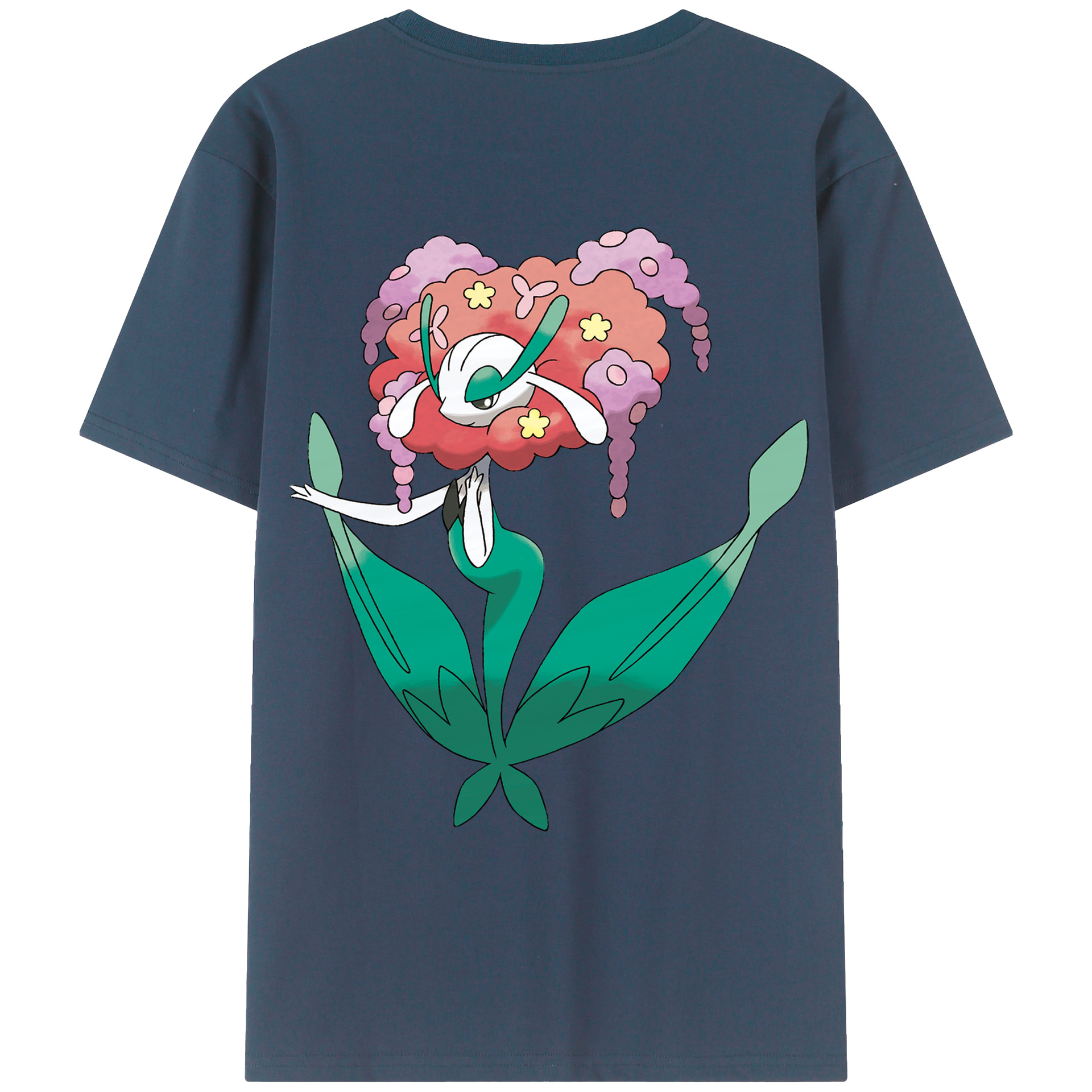 （画像用） ポケットモンスター Pokémon レディース半袖Tシャツ(バックプリント)