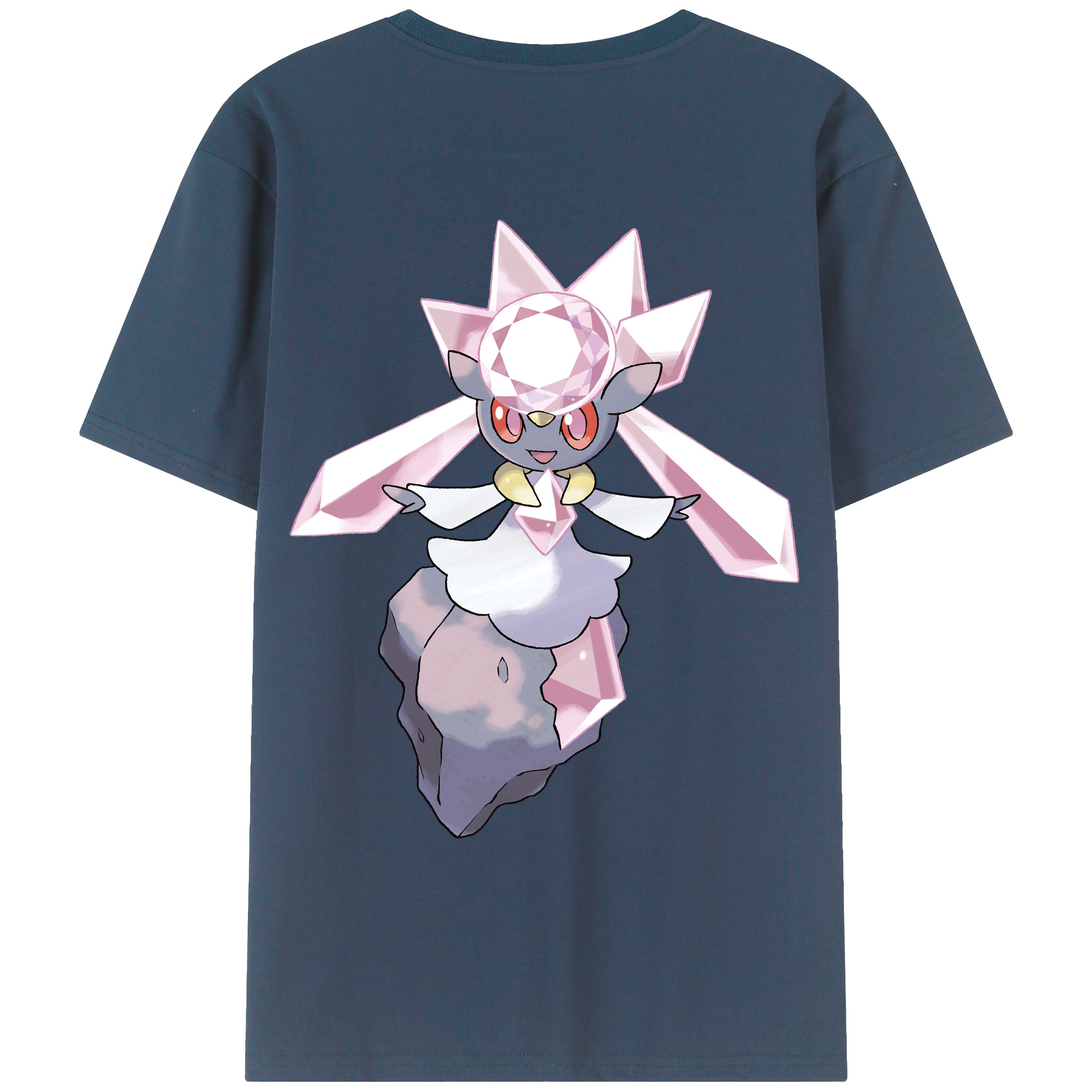 （画像用） ポケットモンスター Pokémon レディース半袖Tシャツ(バックプリント)