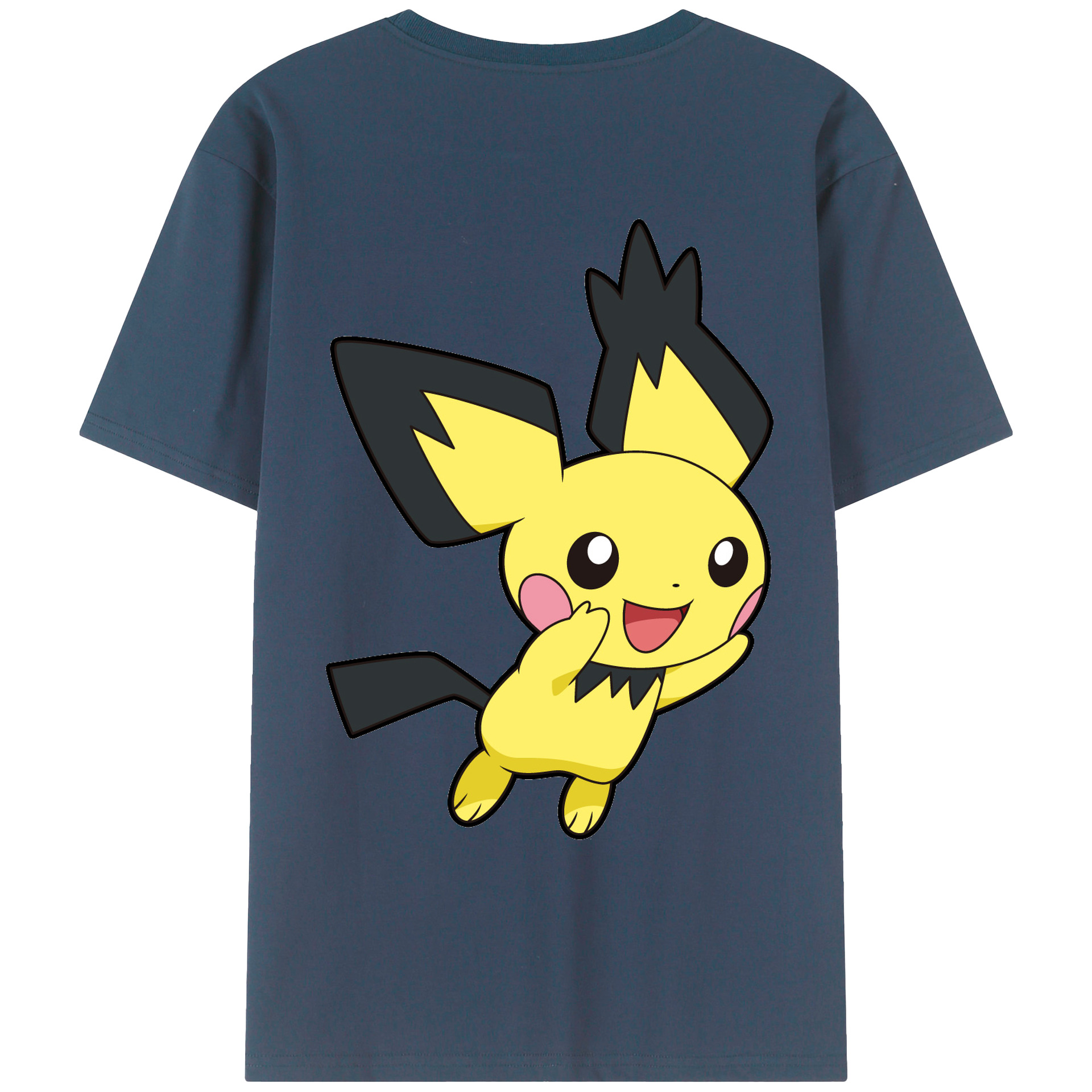 （画像用） ポケットモンスター Pokémon レディース半袖Tシャツ(バックプリント)