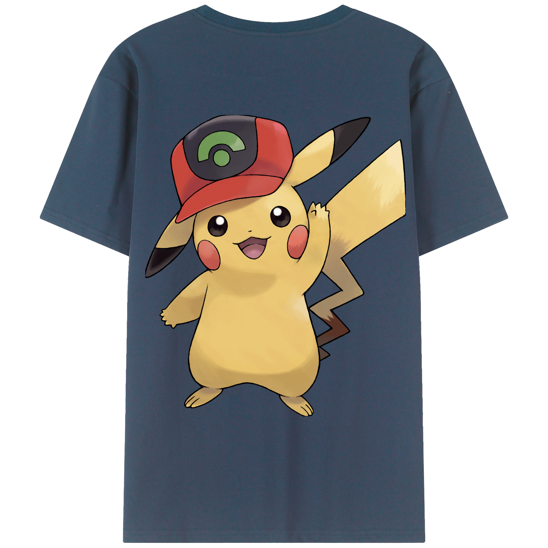 （画像用） ポケットモンスター Pokémon レディース半袖Tシャツ(バックプリント)