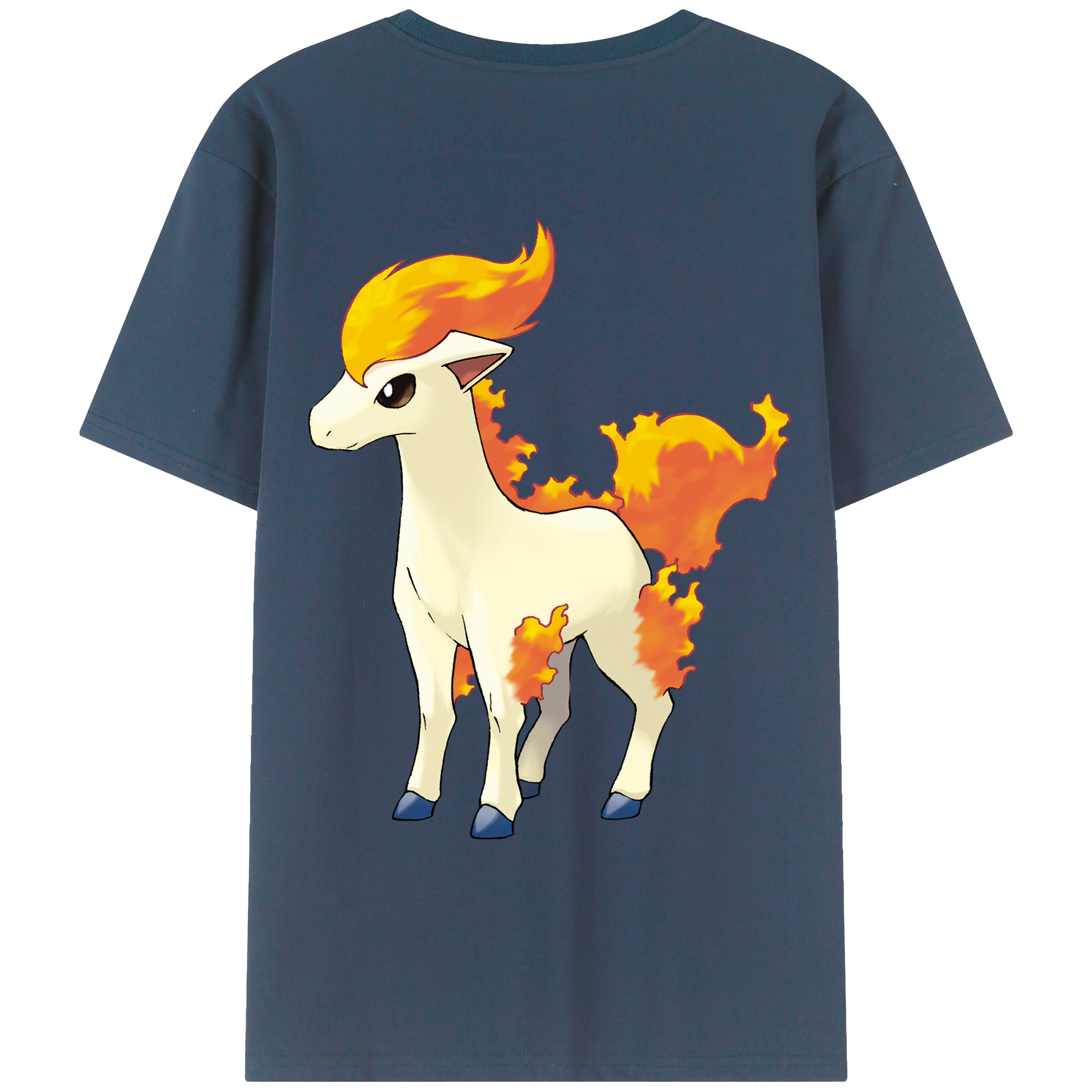 （画像用） ポケットモンスター Pokémon レディース半袖Tシャツ(バックプリント)