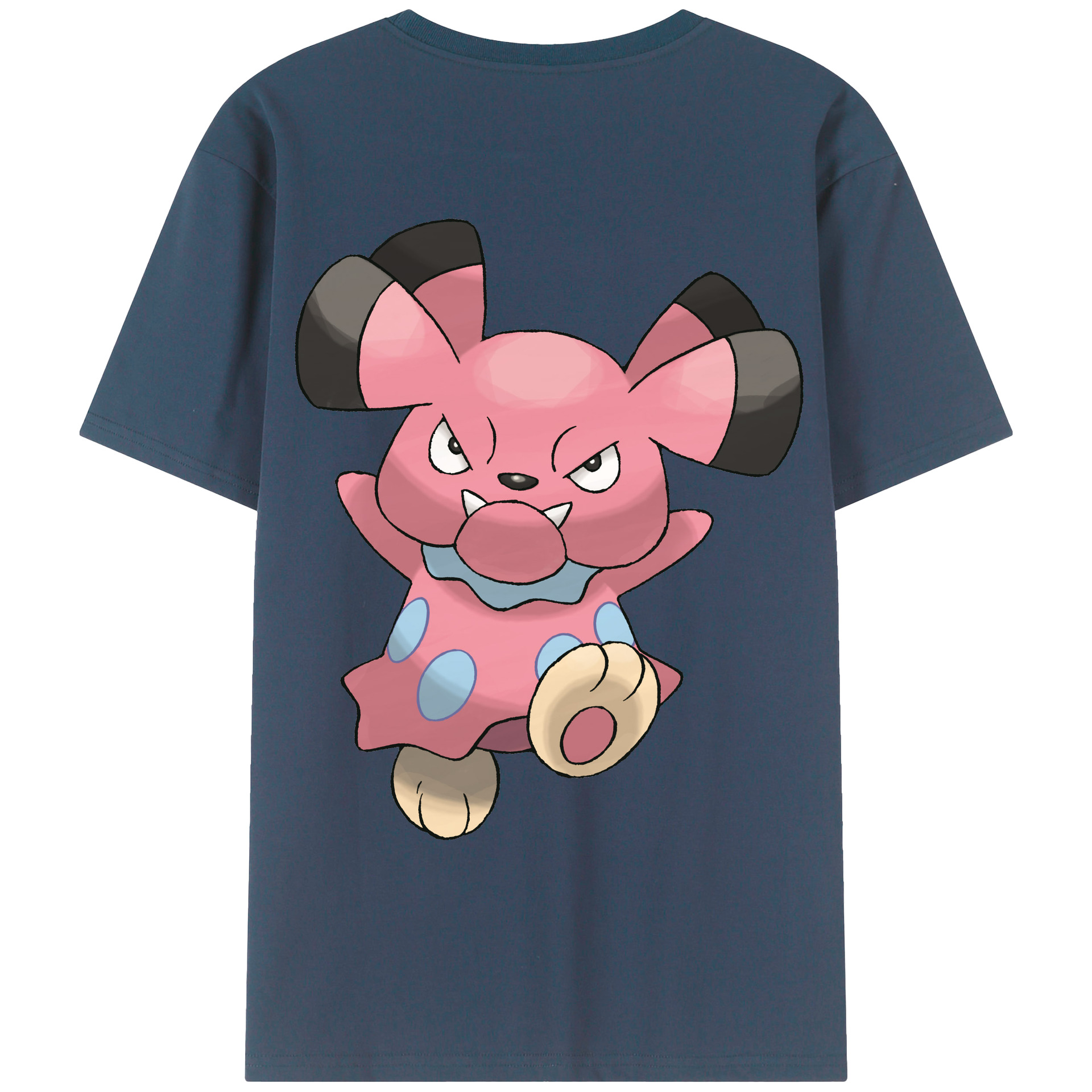 （画像用） ポケットモンスター Pokémon レディース半袖Tシャツ(バックプリント)