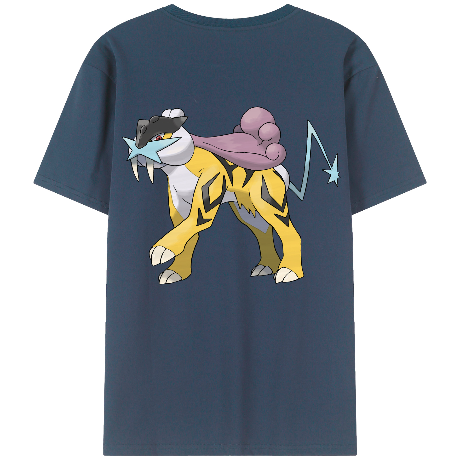 （画像用） ポケットモンスター Pokémon レディース半袖Tシャツ(バックプリント)