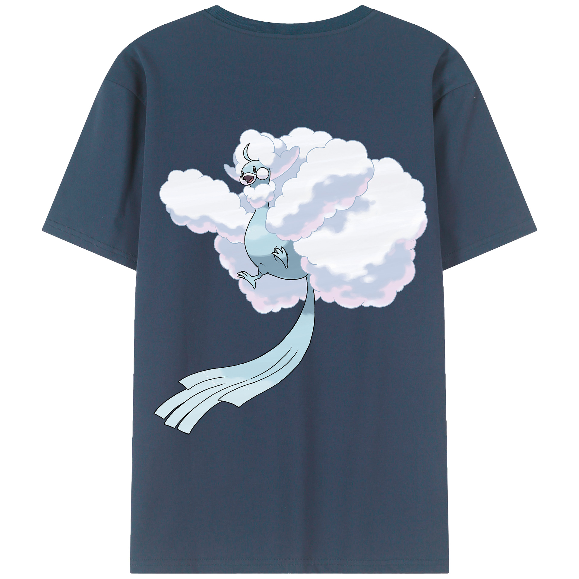 （画像用） ポケットモンスター Pokémon レディース半袖Tシャツ(バックプリント)
