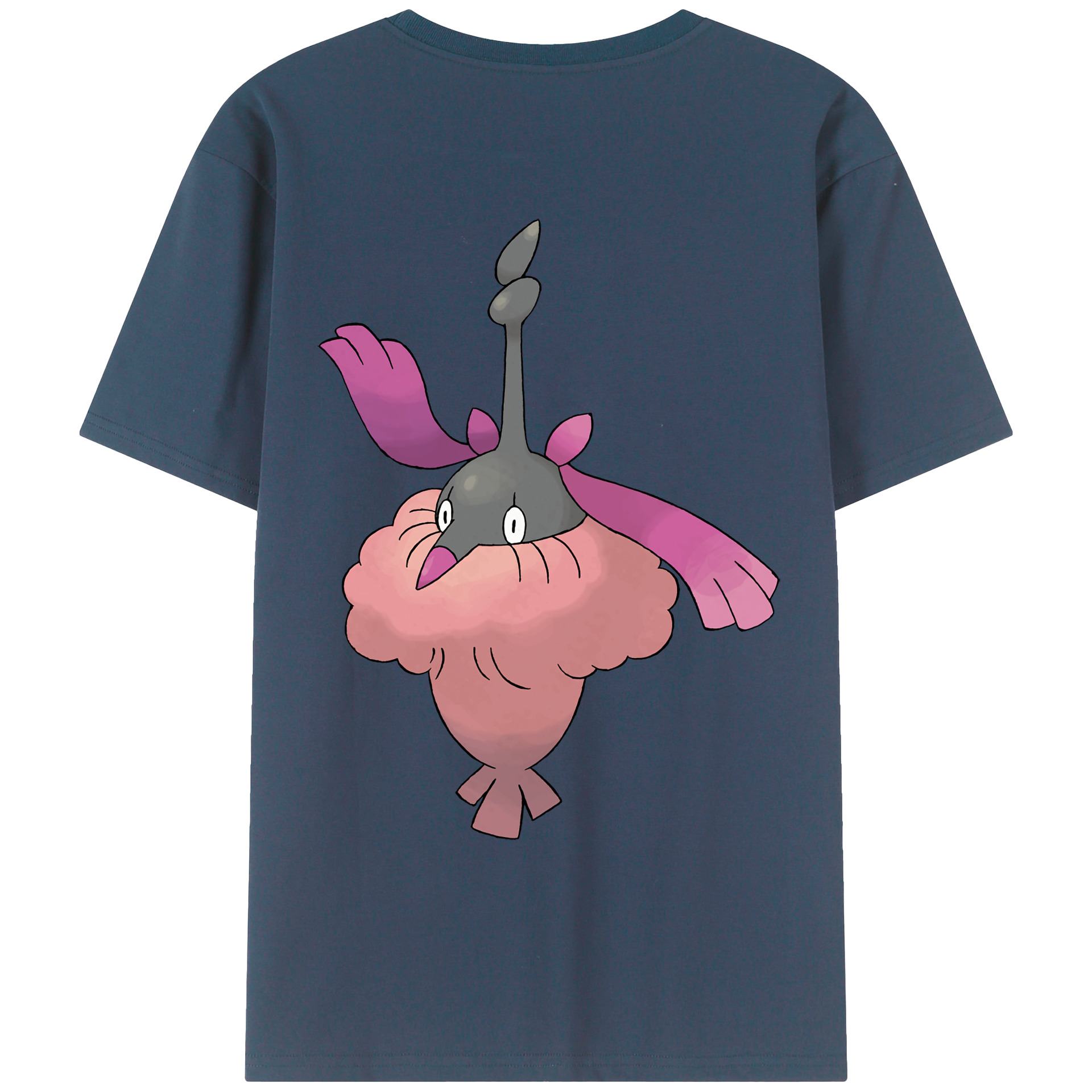（画像用） ポケットモンスター Pokémon レディース半袖Tシャツ(バックプリント)