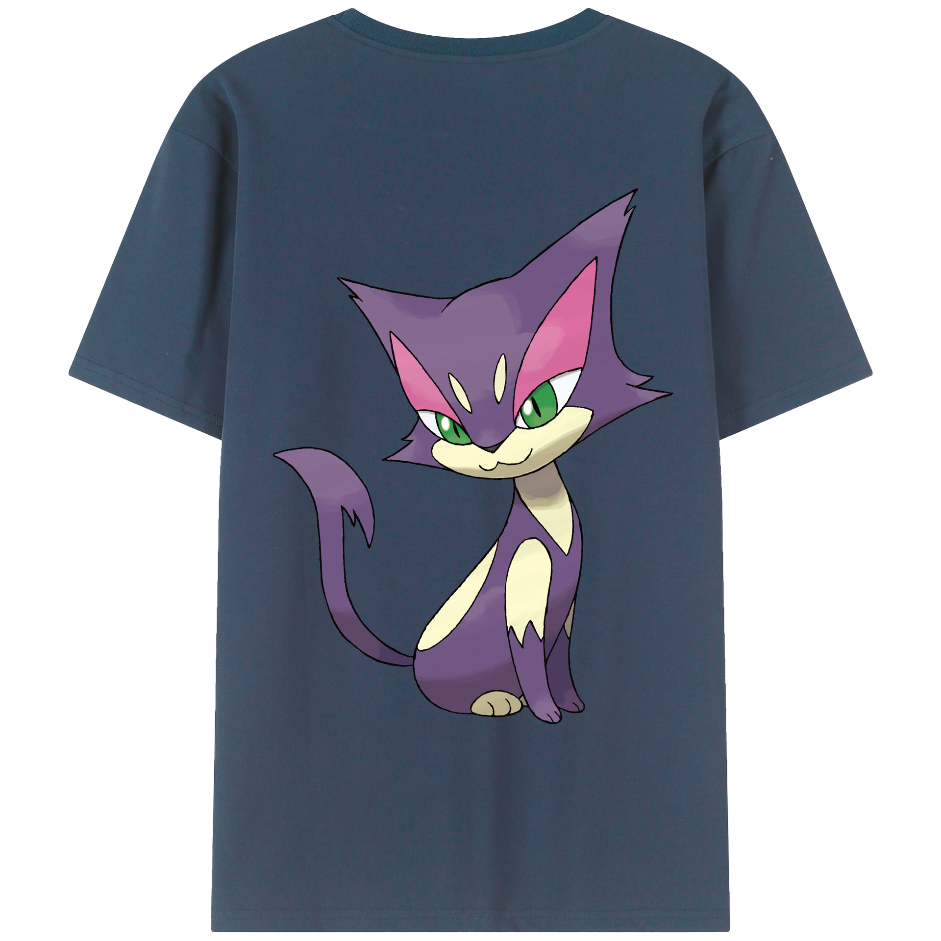 （画像用） ポケットモンスター Pokémon レディース半袖Tシャツ(バックプリント)