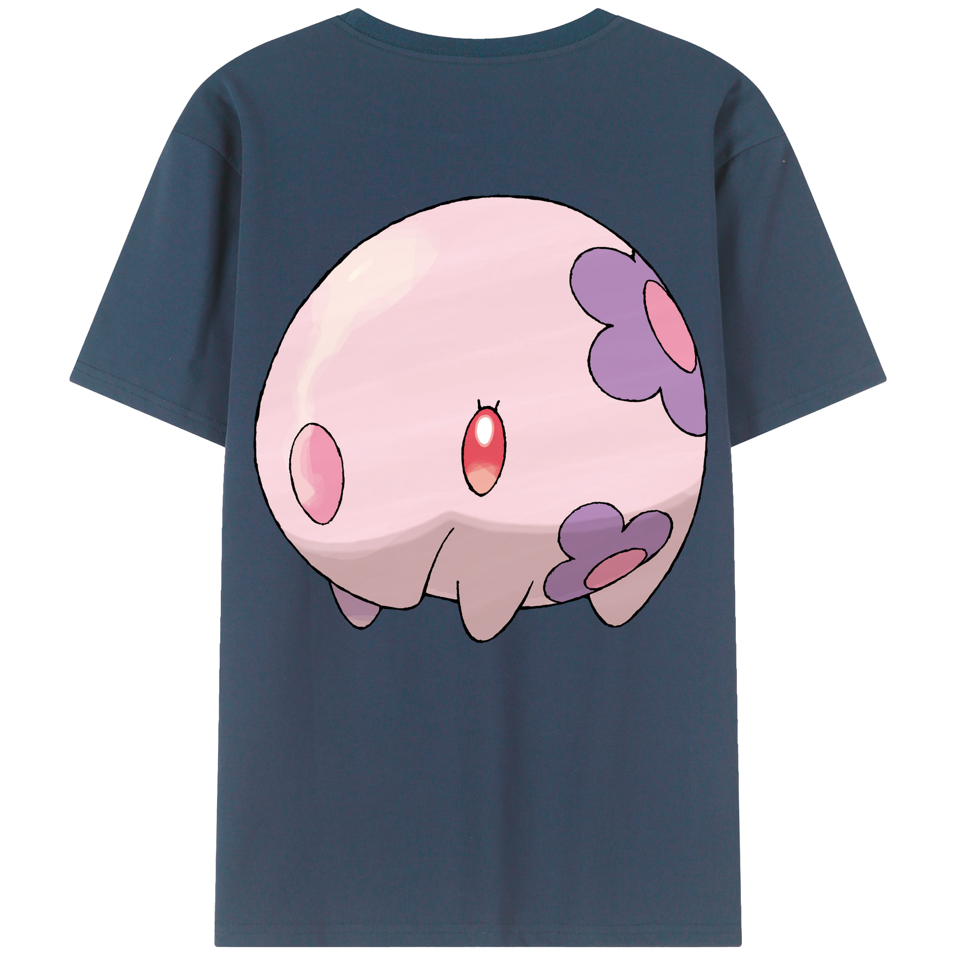 （画像用） ポケットモンスター Pokémon レディース半袖Tシャツ(バックプリント)