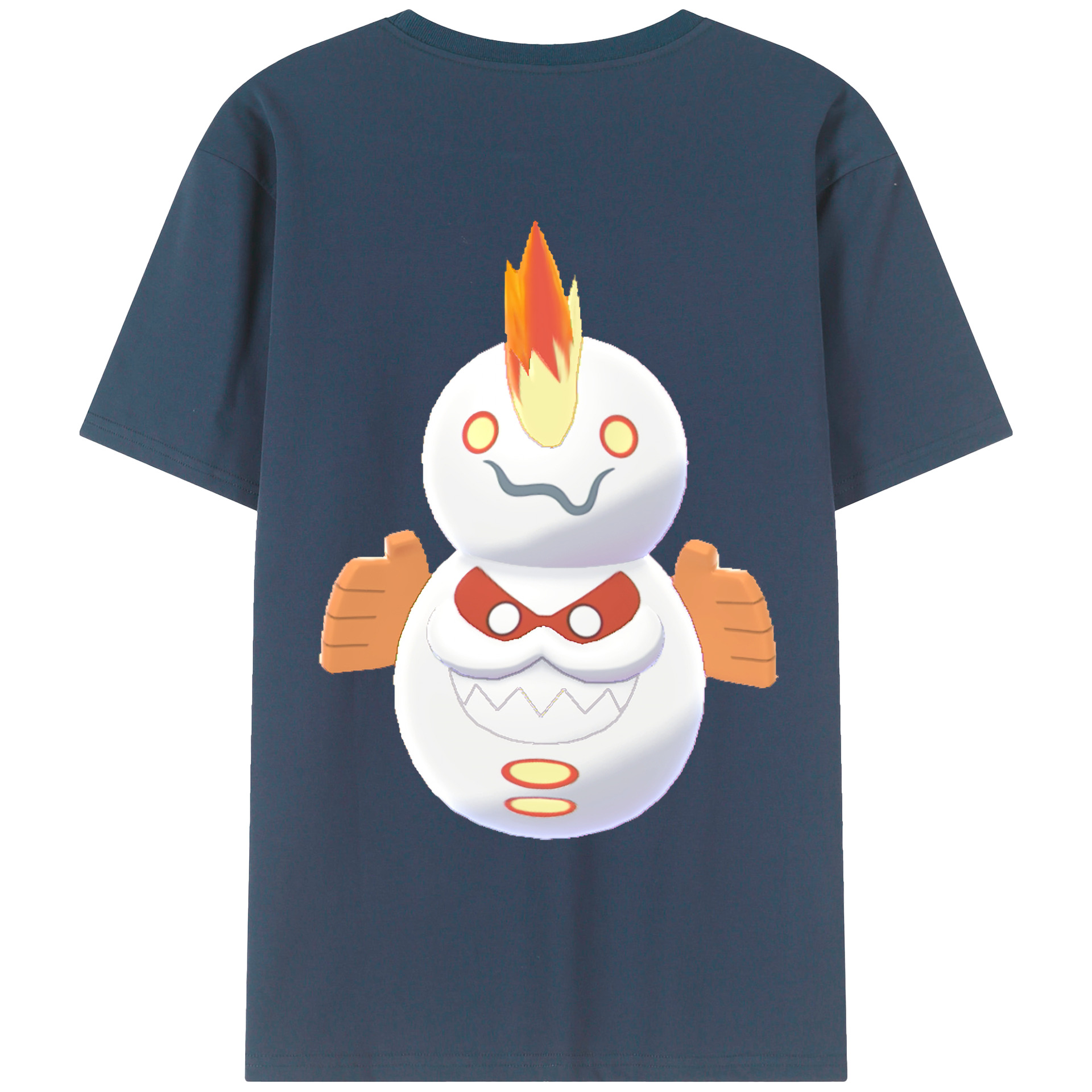（画像用） ポケットモンスター Pokémon レディース半袖Tシャツ(バックプリント)