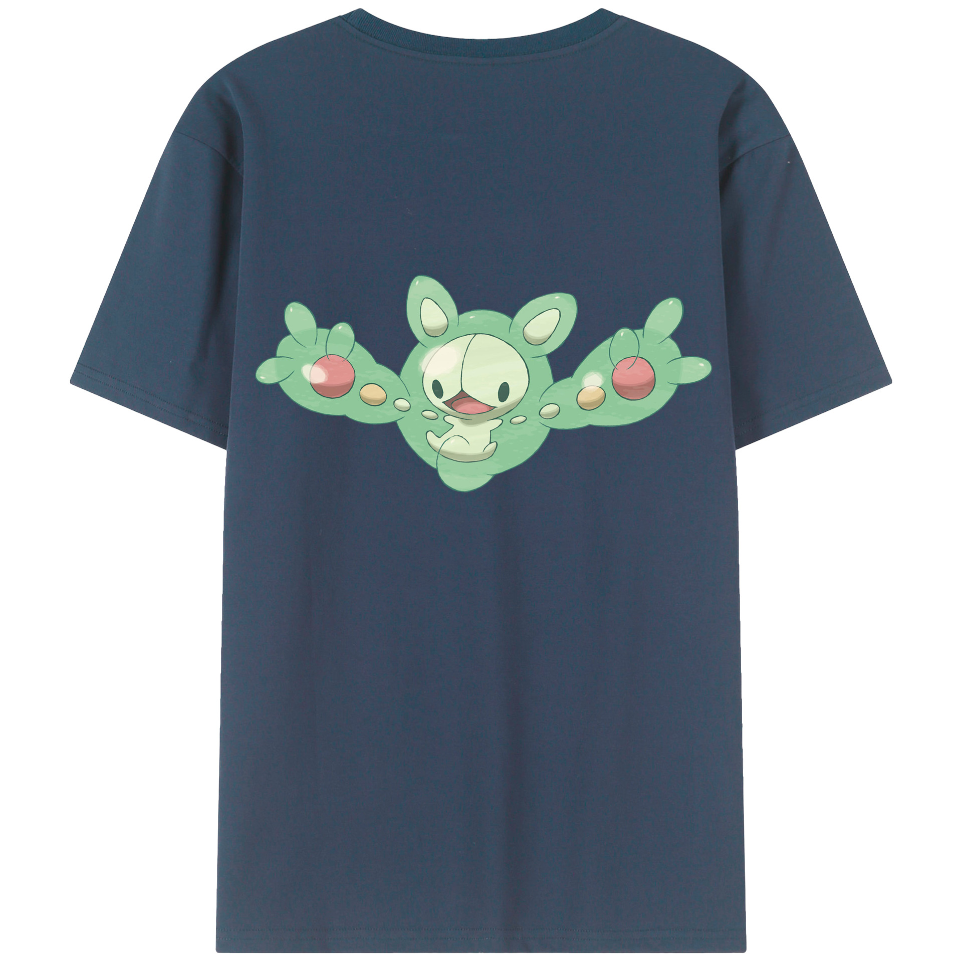 （画像用） ポケットモンスター Pokémon レディース半袖Tシャツ(バックプリント)