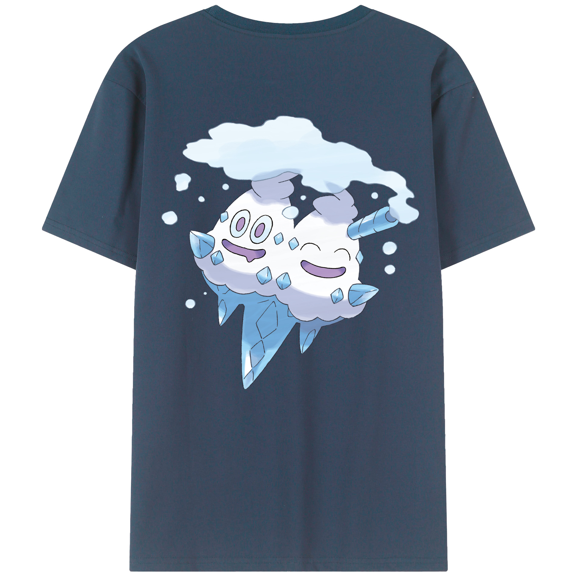 （画像用） ポケットモンスター Pokémon レディース半袖Tシャツ(バックプリント)