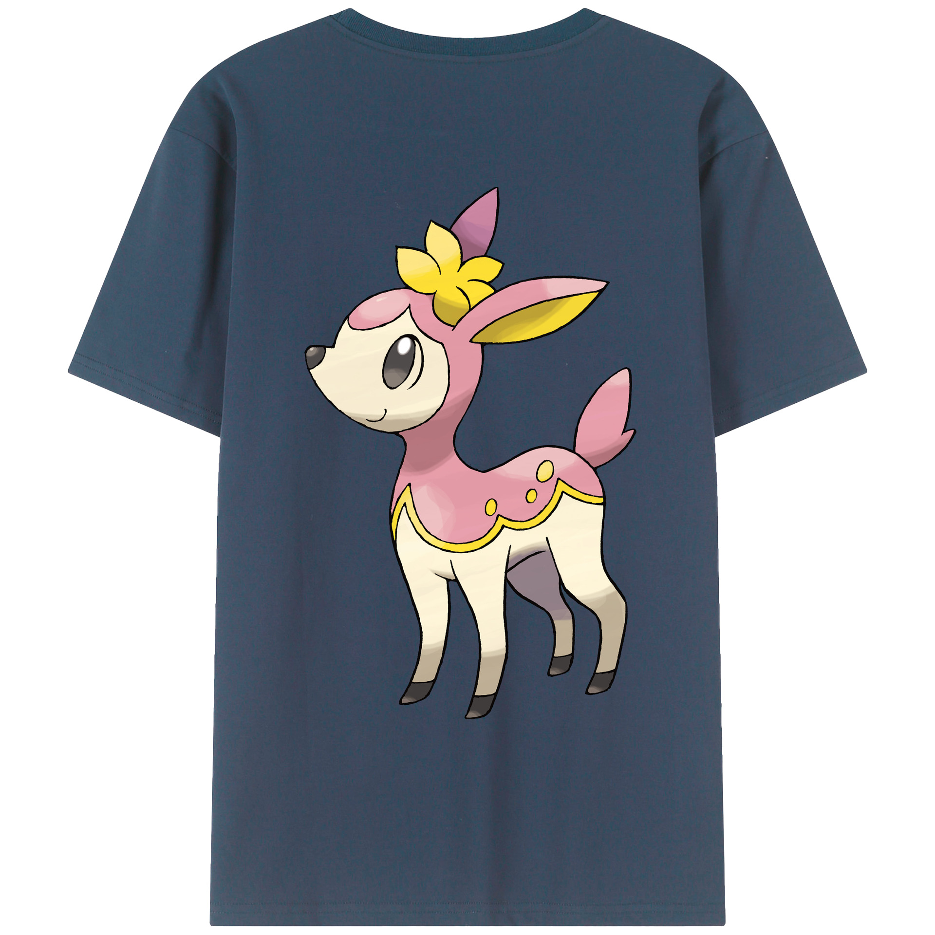 （画像用） ポケットモンスター Pokémon レディース半袖Tシャツ(バックプリント)