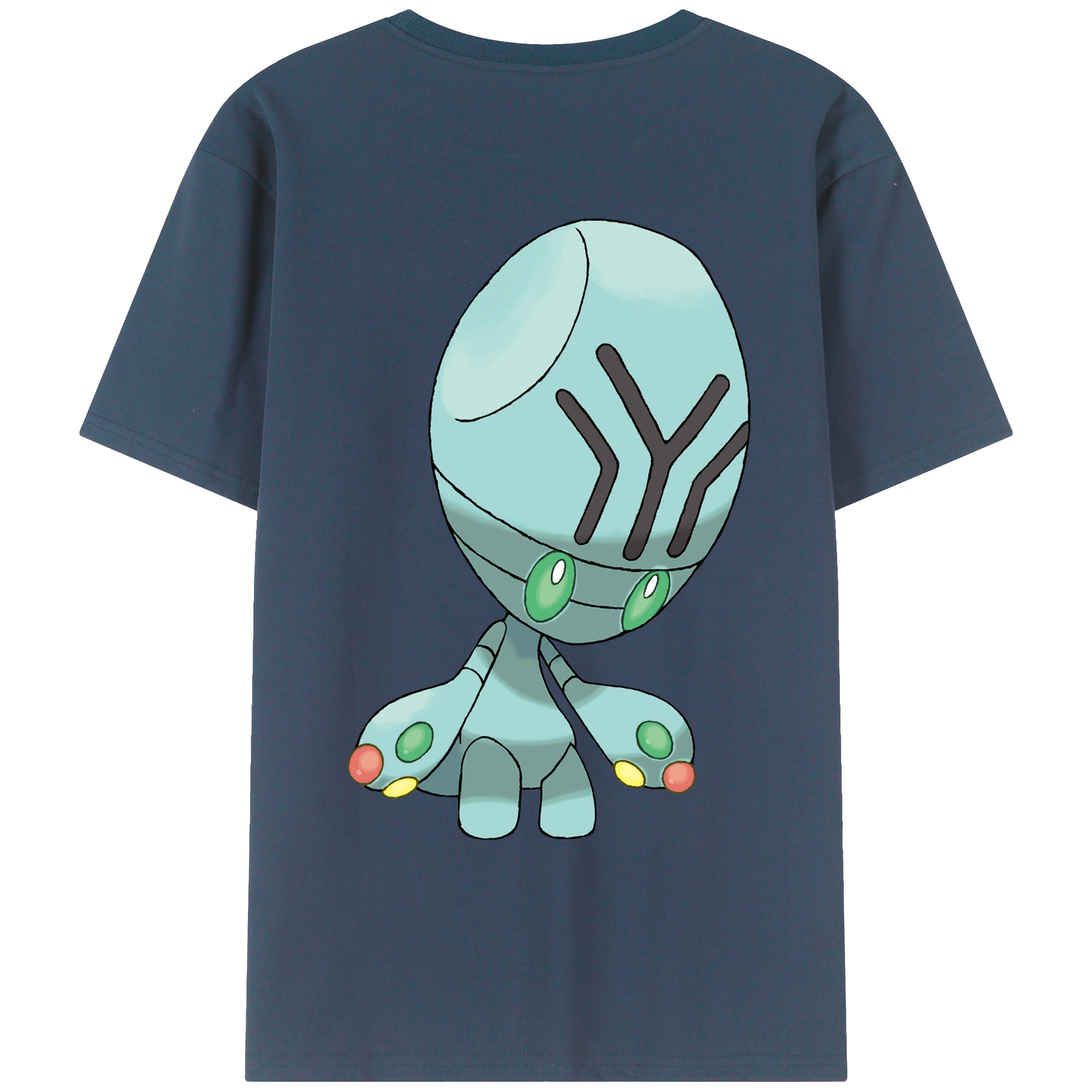 （画像用） ポケットモンスター Pokémon レディース半袖Tシャツ(バックプリント)