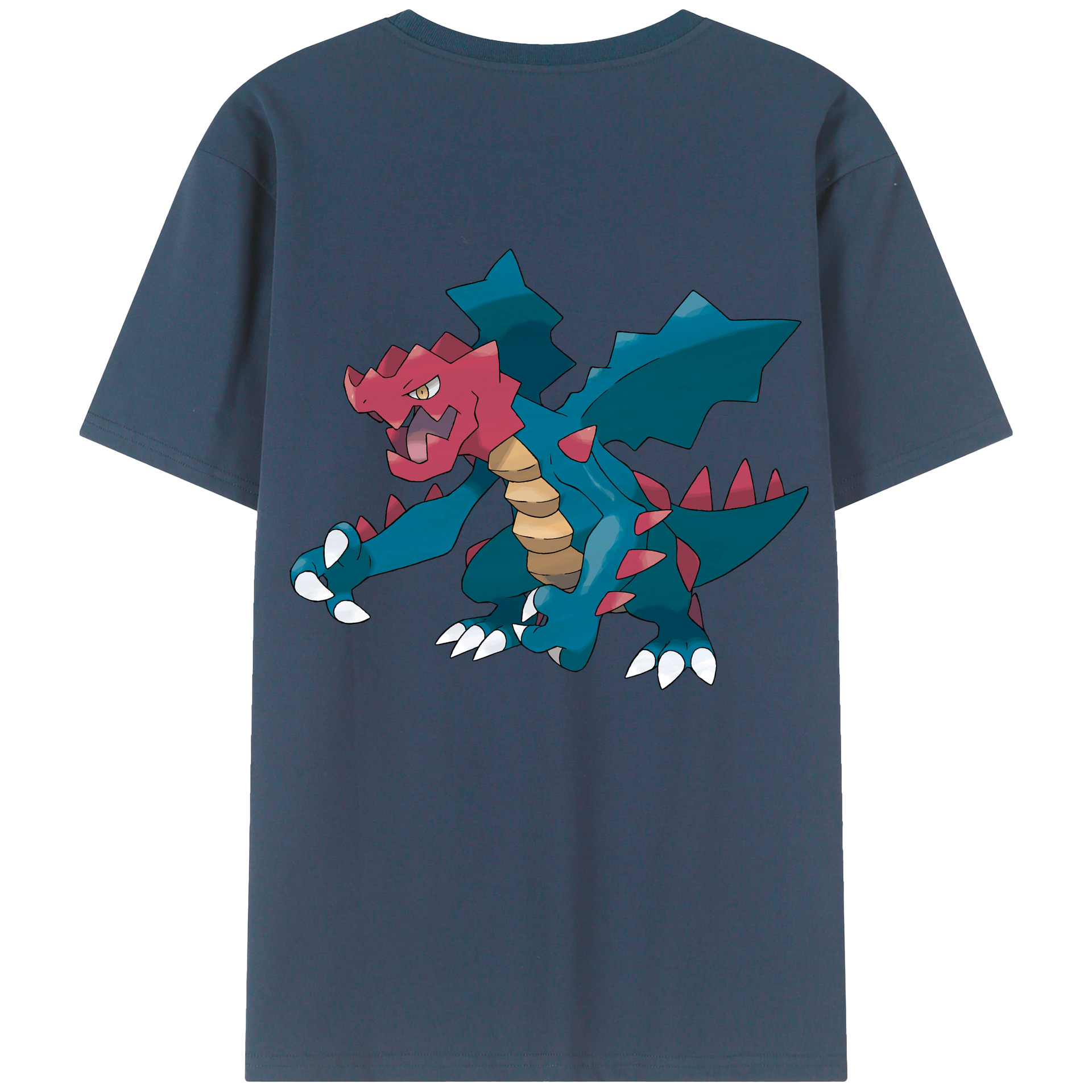 （画像用） ポケットモンスター Pokémon レディース半袖Tシャツ(バックプリント)