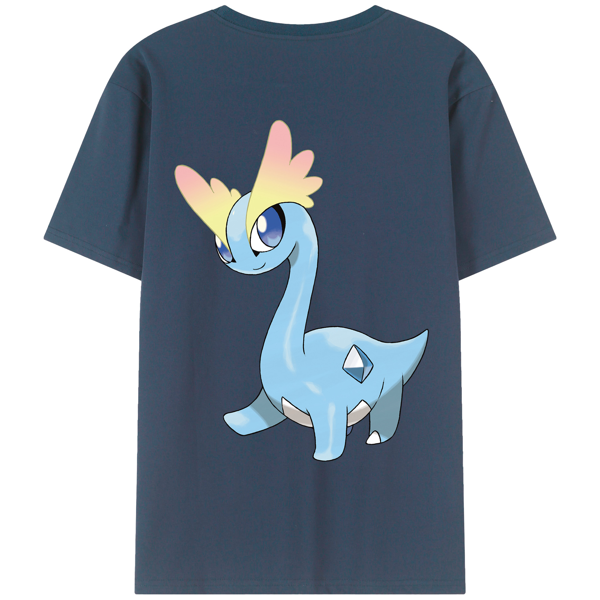 （画像用） ポケットモンスター Pokémon レディース半袖Tシャツ(バックプリント)