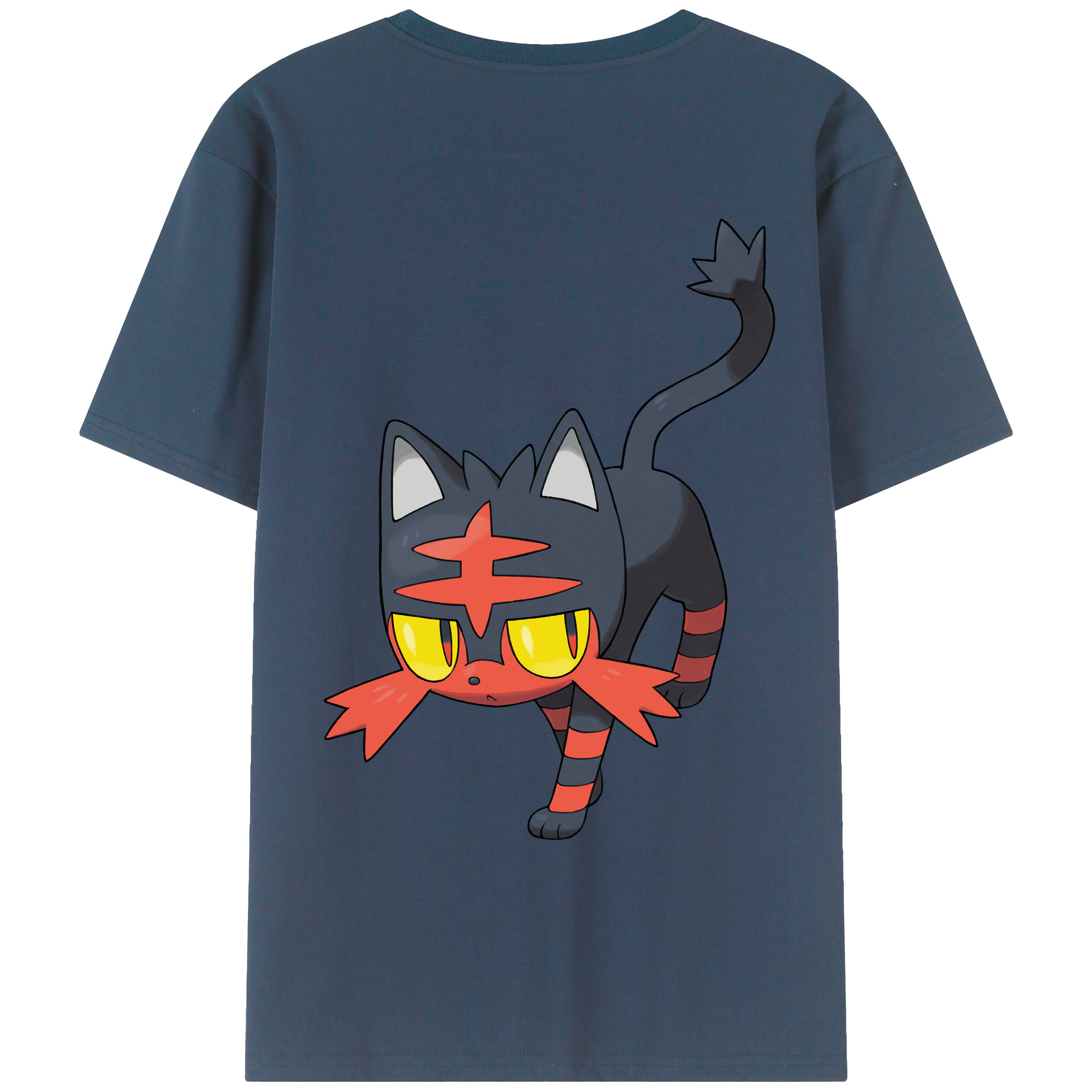 （画像用） ポケットモンスター Pokémon レディース半袖Tシャツ(バックプリント)