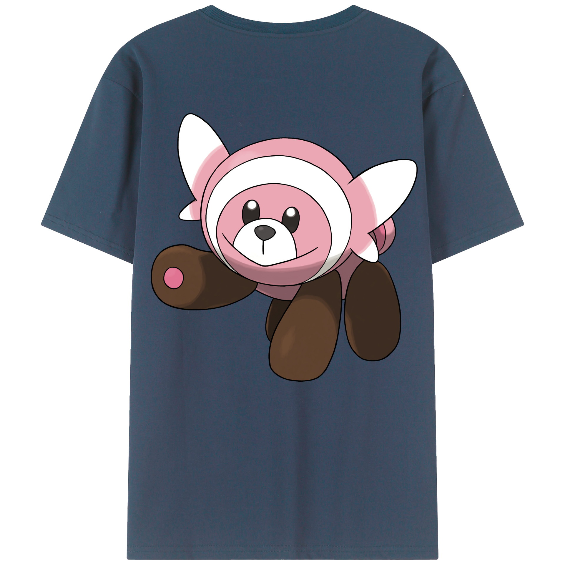 （画像用） ポケットモンスター Pokémon レディース半袖Tシャツ(バックプリント)
