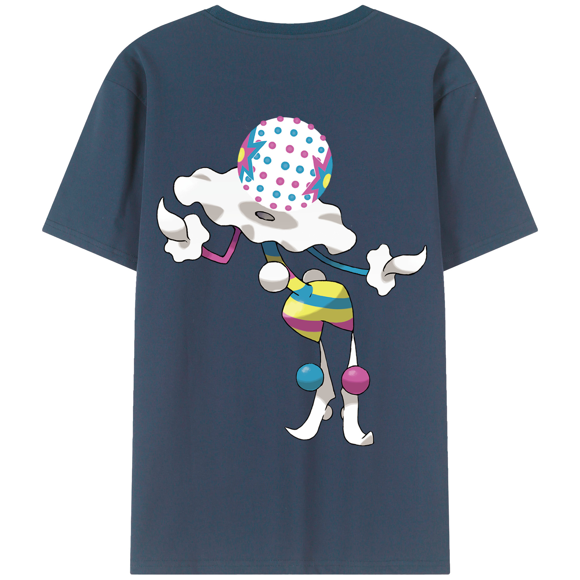 （画像用） ポケットモンスター Pokémon レディース半袖Tシャツ(バックプリント)