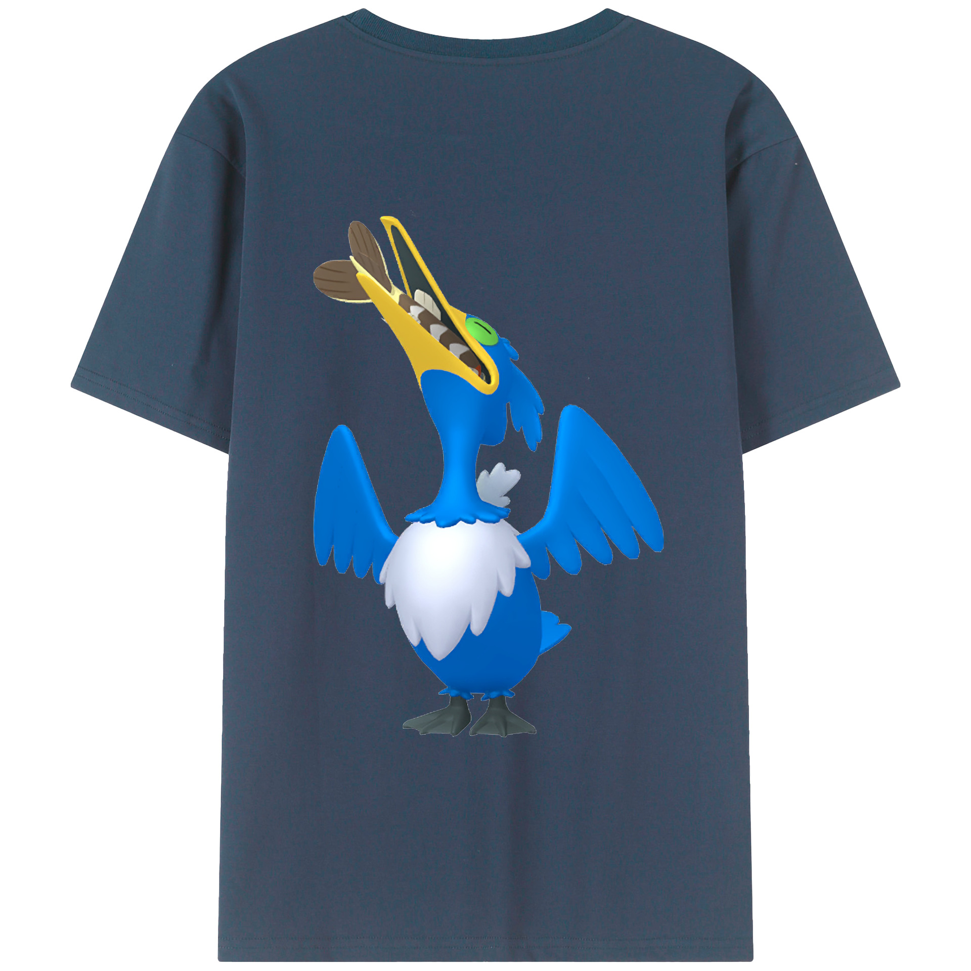 （画像用） ポケットモンスター Pokémon レディース半袖Tシャツ(バックプリント)
