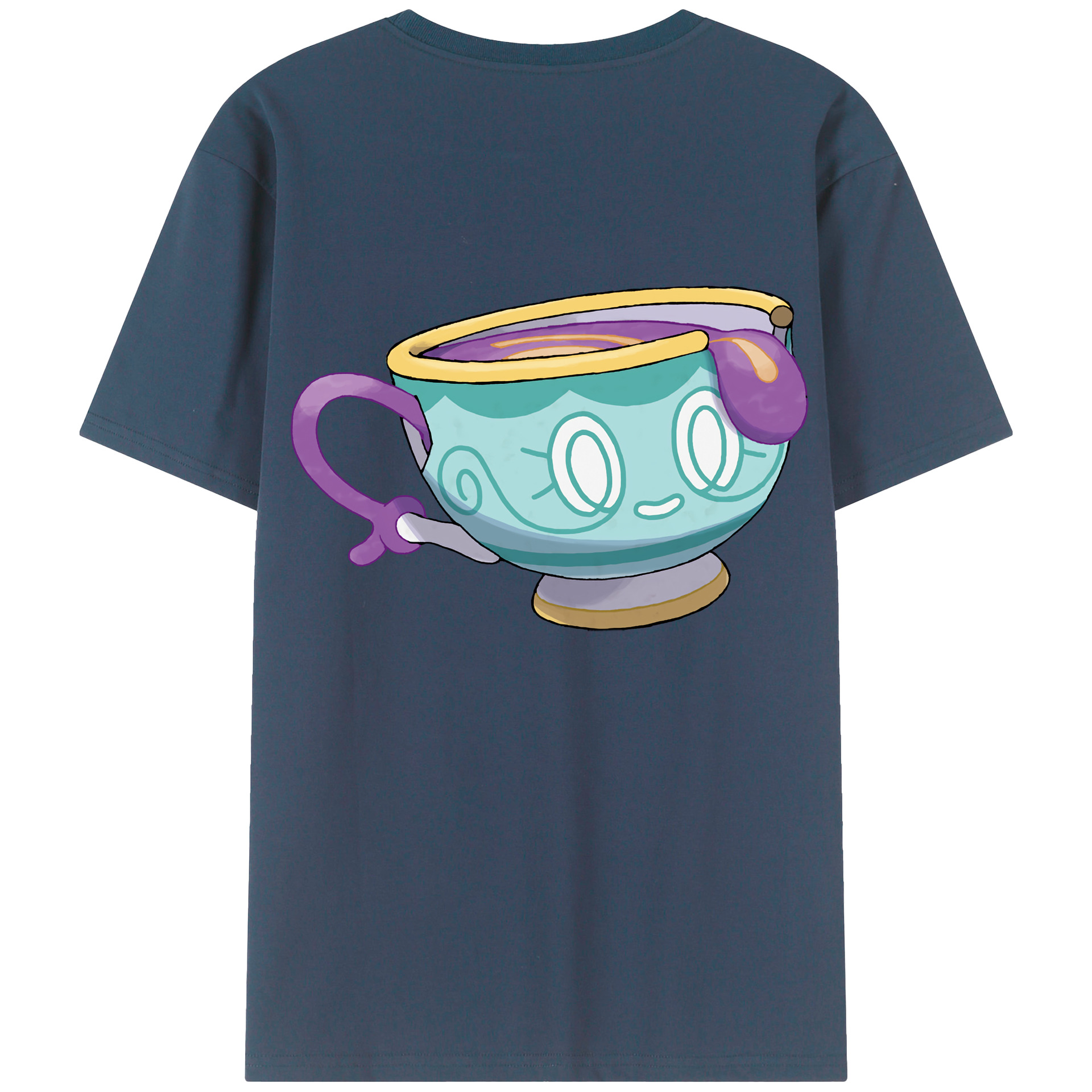 （画像用） ポケットモンスター Pokémon レディース半袖Tシャツ(バックプリント)