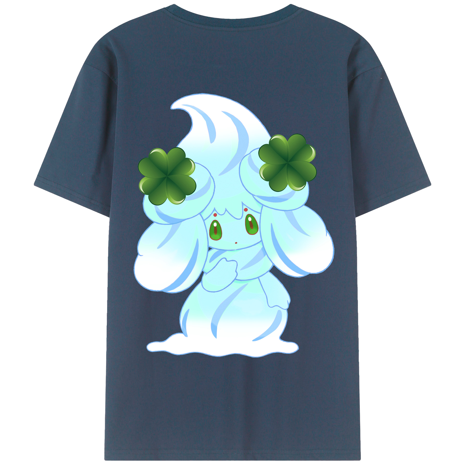 （画像用） ポケットモンスター Pokémon レディース半袖Tシャツ(バックプリント)