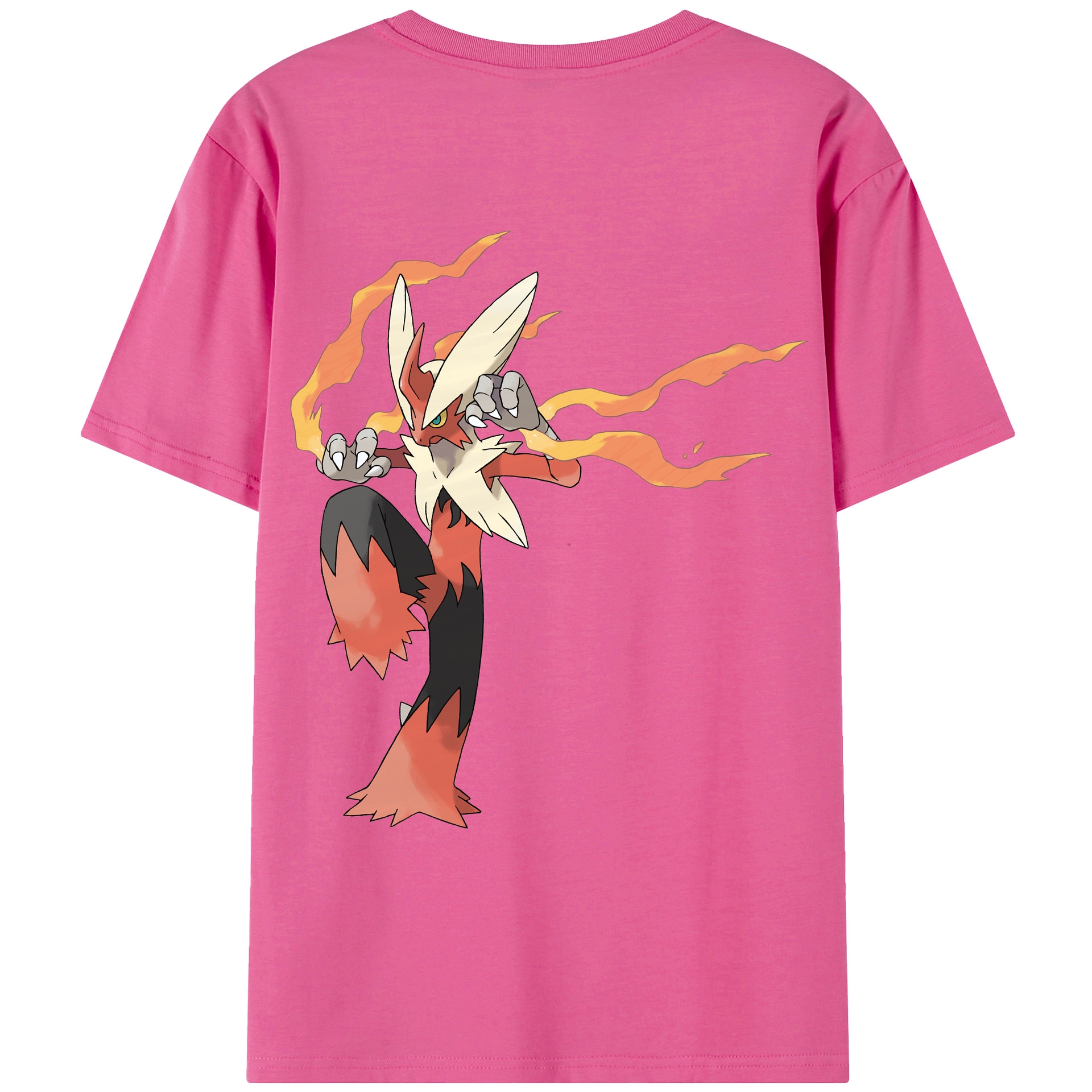 （画像用） ポケットモンスター Pokémon レディース半袖Tシャツ(バックプリント)