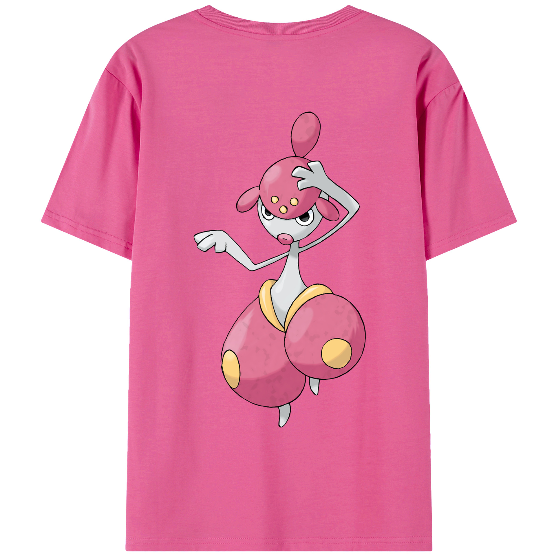 （画像用） ポケットモンスター Pokémon レディース半袖Tシャツ(バックプリント)