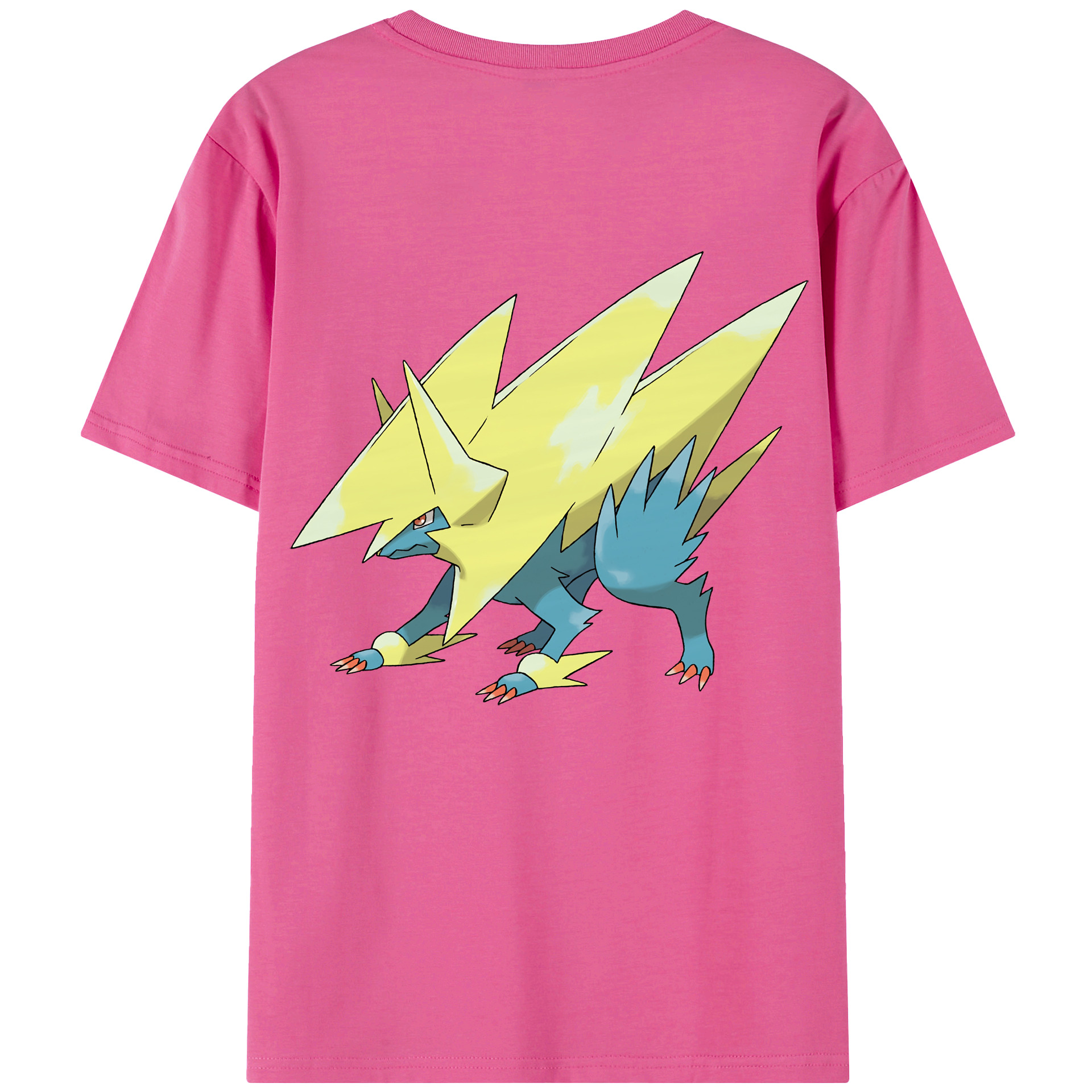 （画像用） ポケットモンスター Pokémon レディース半袖Tシャツ(バックプリント)
