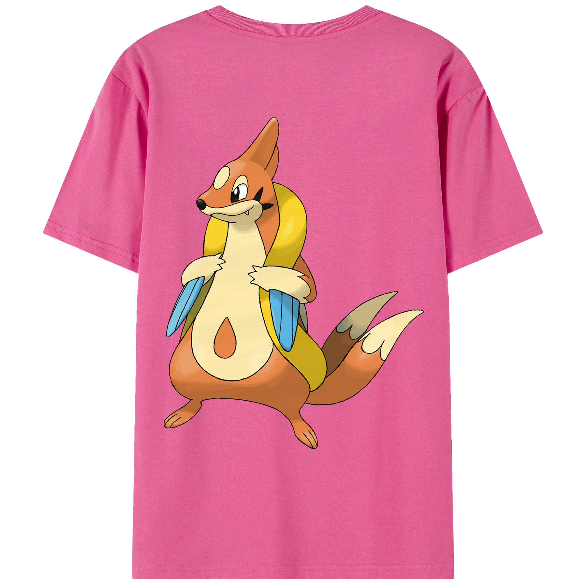 （画像用） ポケットモンスター Pokémon レディース半袖Tシャツ(バックプリント)