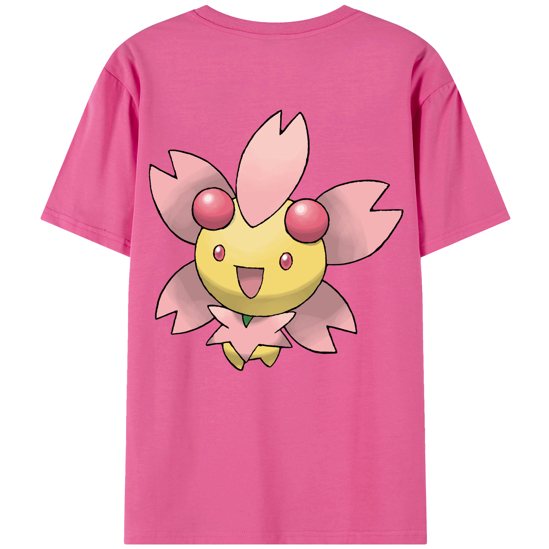 （画像用） ポケットモンスター Pokémon レディース半袖Tシャツ(バックプリント)