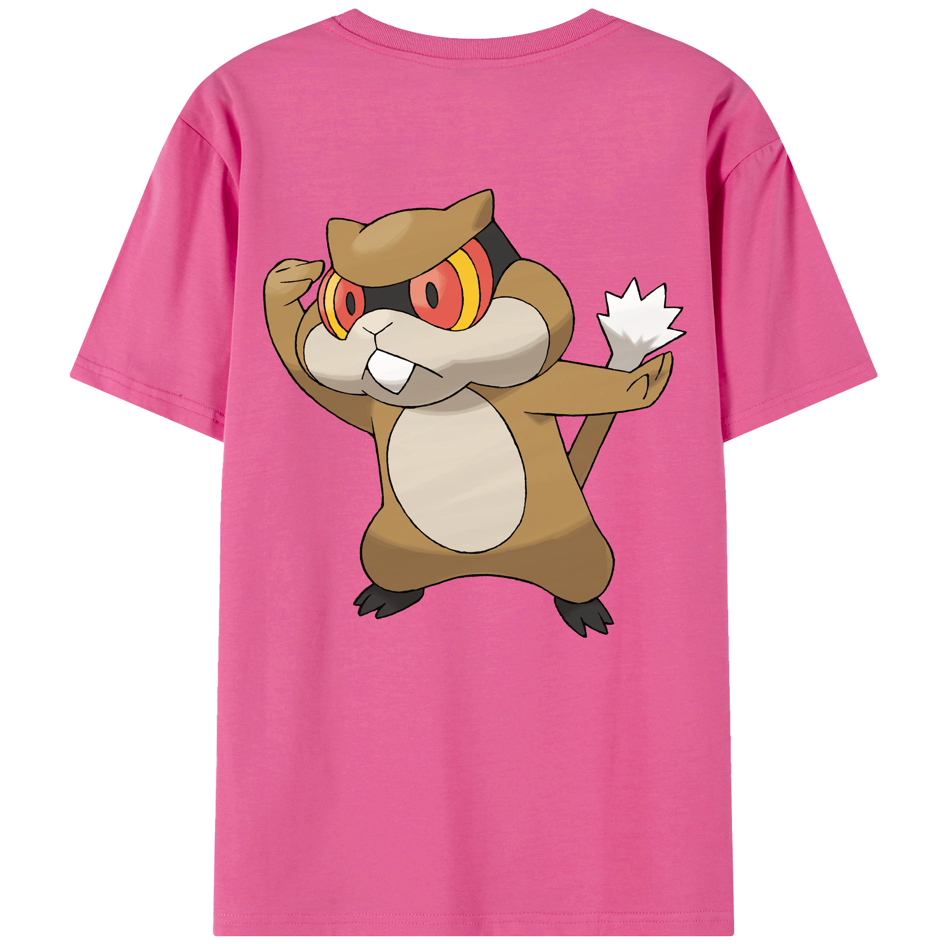 （画像用） ポケットモンスター Pokémon レディース半袖Tシャツ(バックプリント)