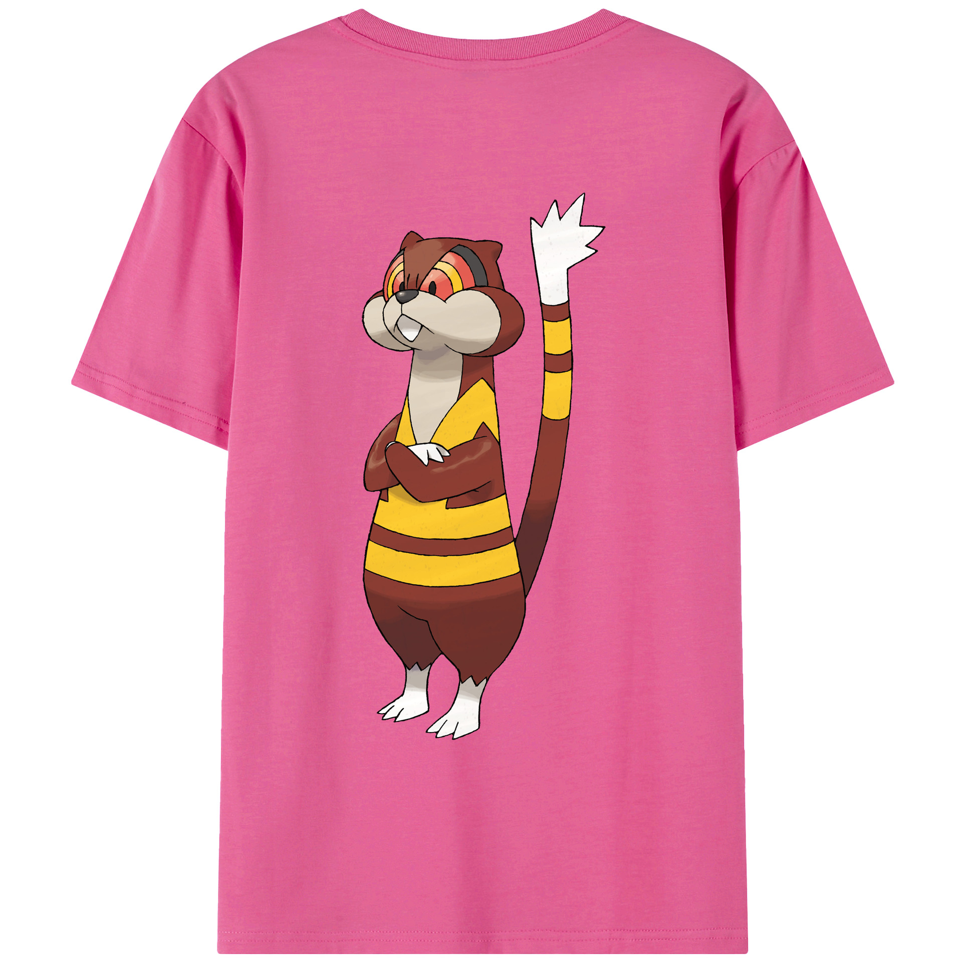 （画像用） ポケットモンスター Pokémon レディース半袖Tシャツ(バックプリント)