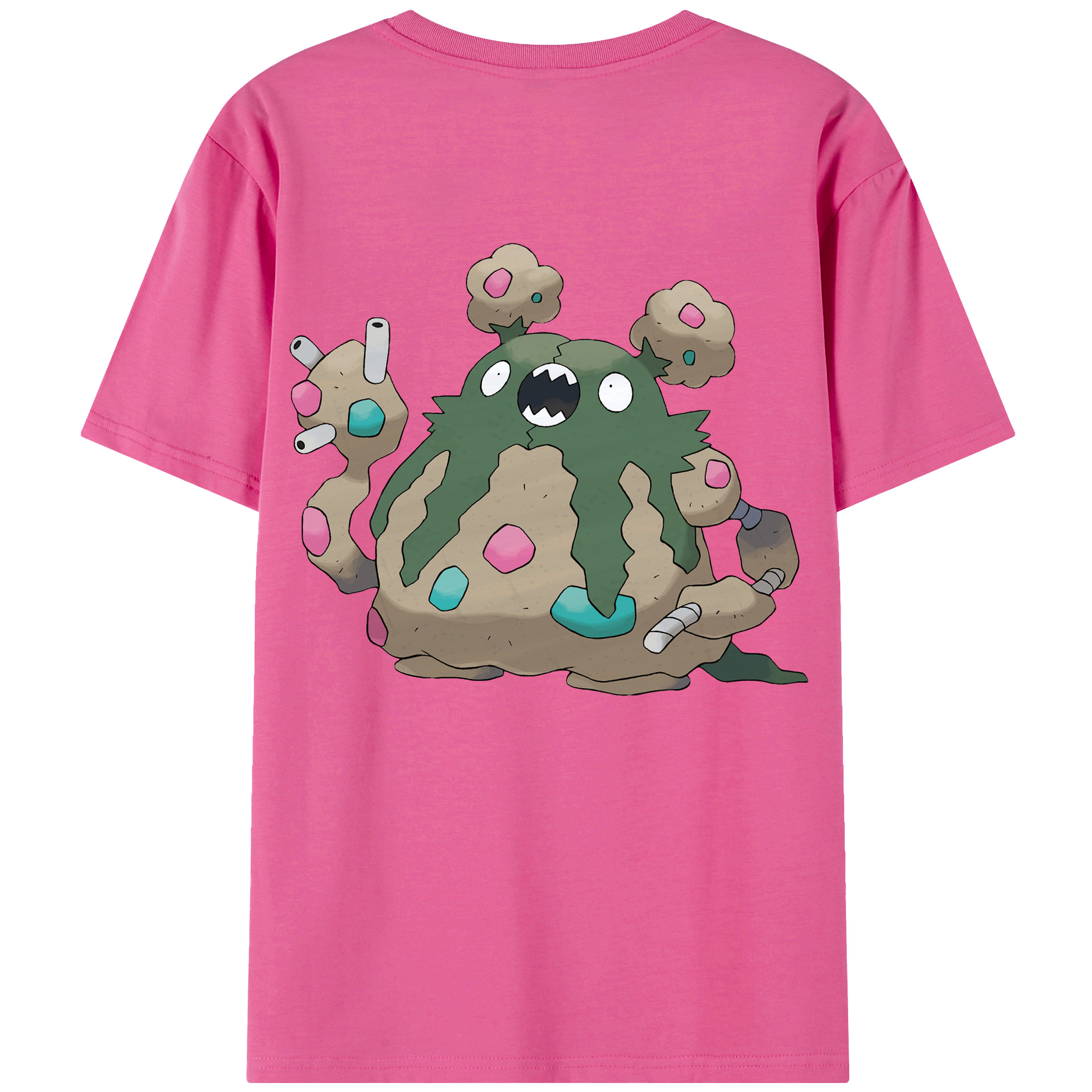 （画像用） ポケットモンスター Pokémon レディース半袖Tシャツ(バックプリント)