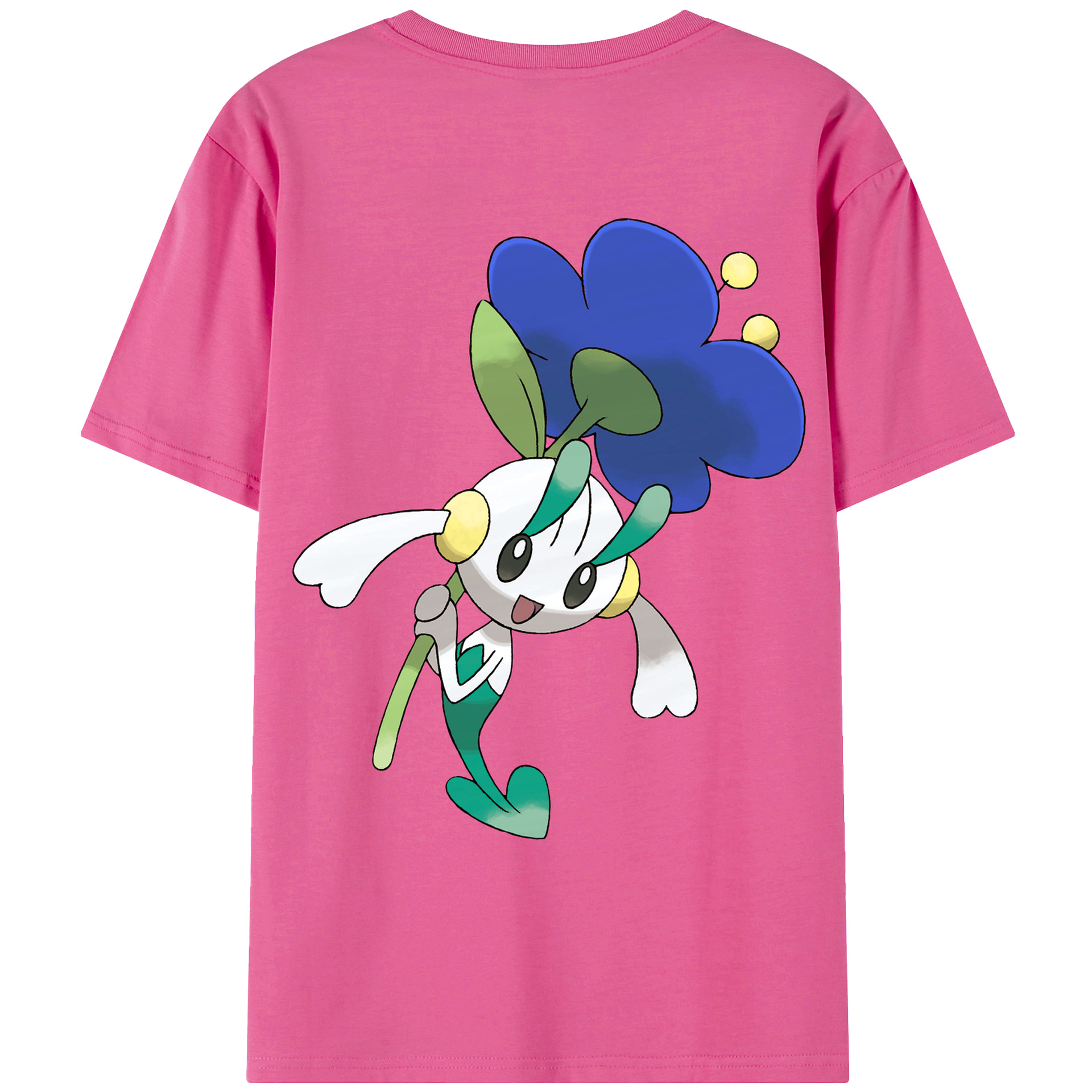 （画像用） ポケットモンスター Pokémon レディース半袖Tシャツ(バックプリント)