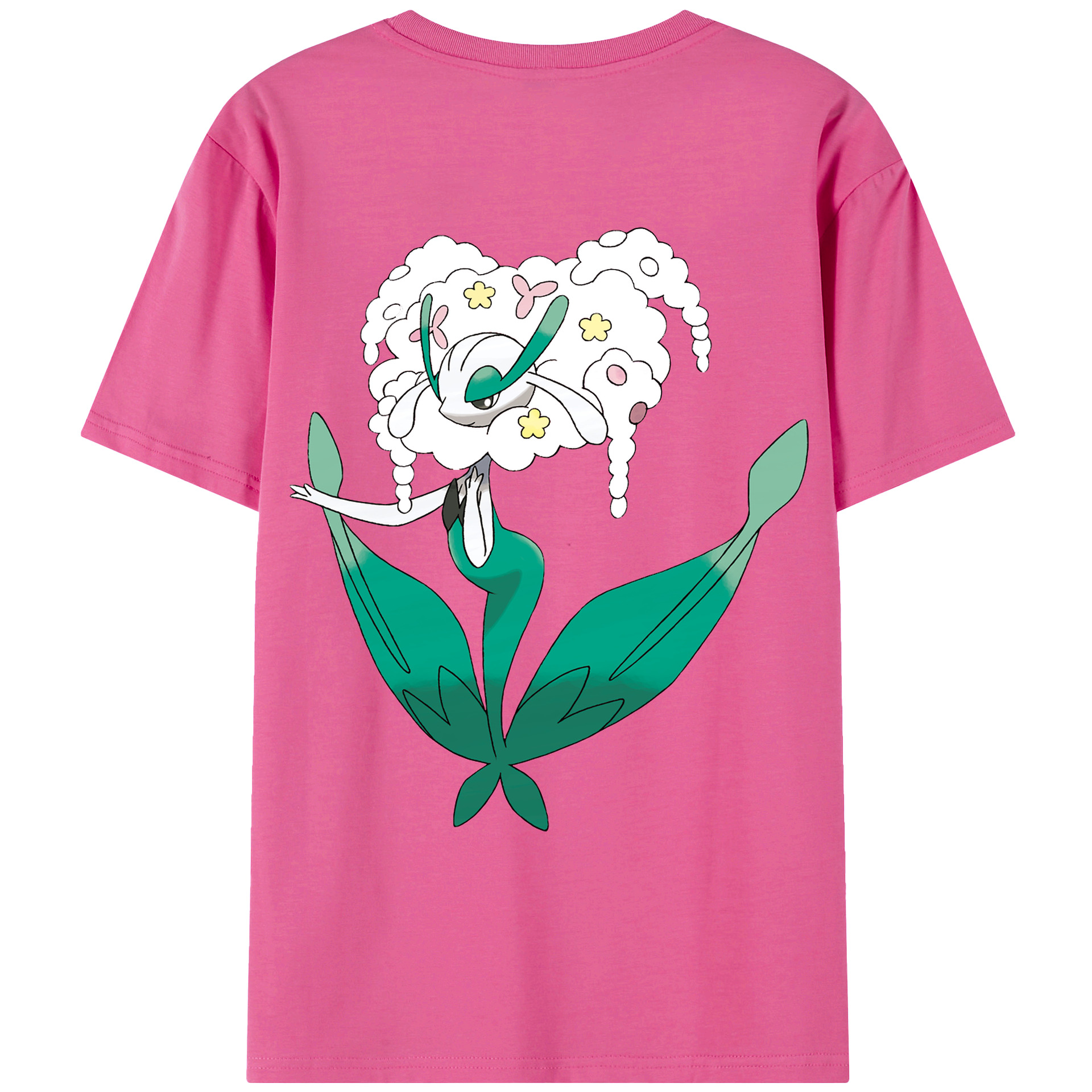 （画像用） ポケットモンスター Pokémon レディース半袖Tシャツ(バックプリント)