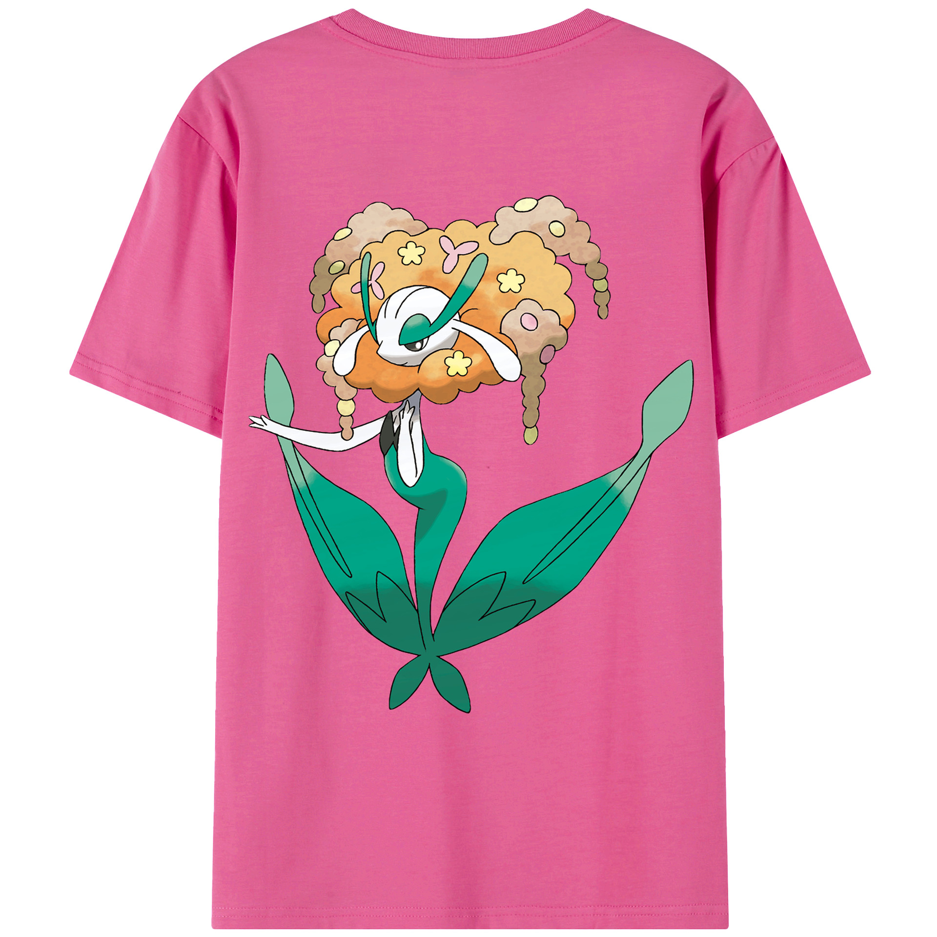 （画像用） ポケットモンスター Pokémon レディース半袖Tシャツ(バックプリント)