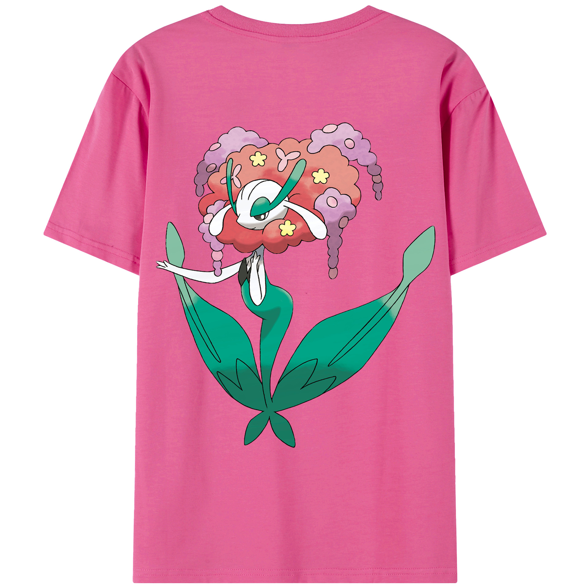 （画像用） ポケットモンスター Pokémon レディース半袖Tシャツ(バックプリント)