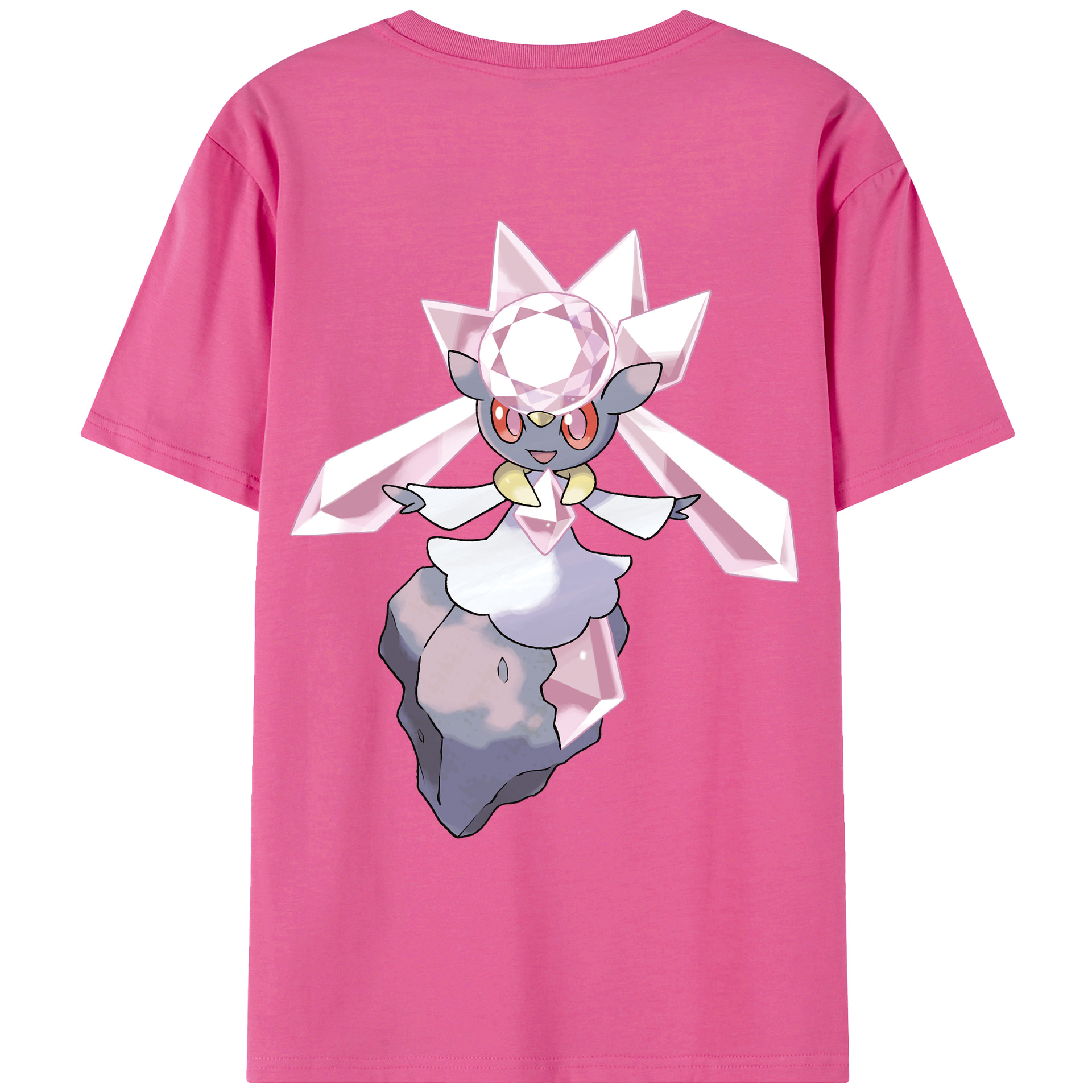 （画像用） ポケットモンスター Pokémon レディース半袖Tシャツ(バックプリント)