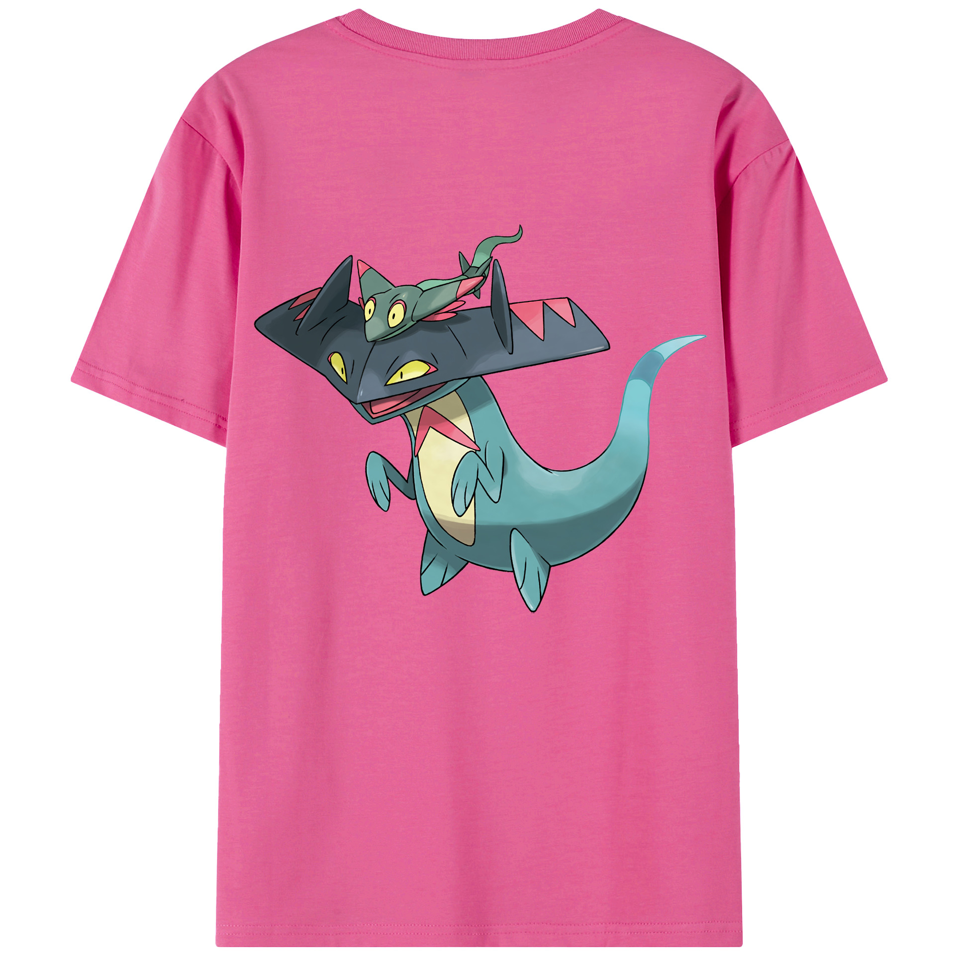 （画像用） ポケットモンスター Pokémon レディース半袖Tシャツ(バックプリント)