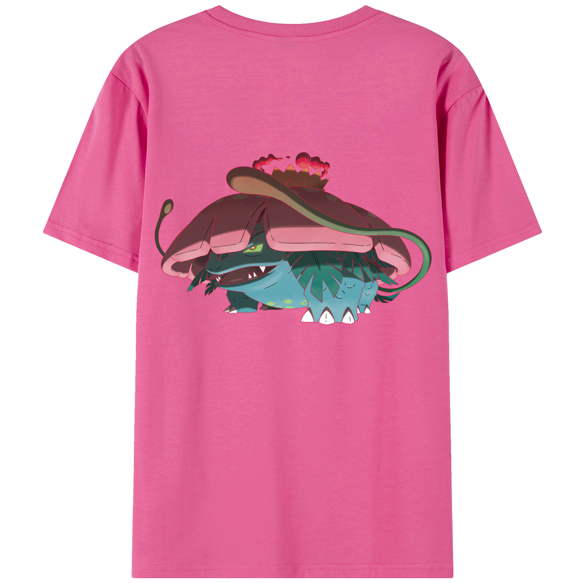 （画像用） ポケットモンスター Pokémon レディース半袖Tシャツ(バックプリント)