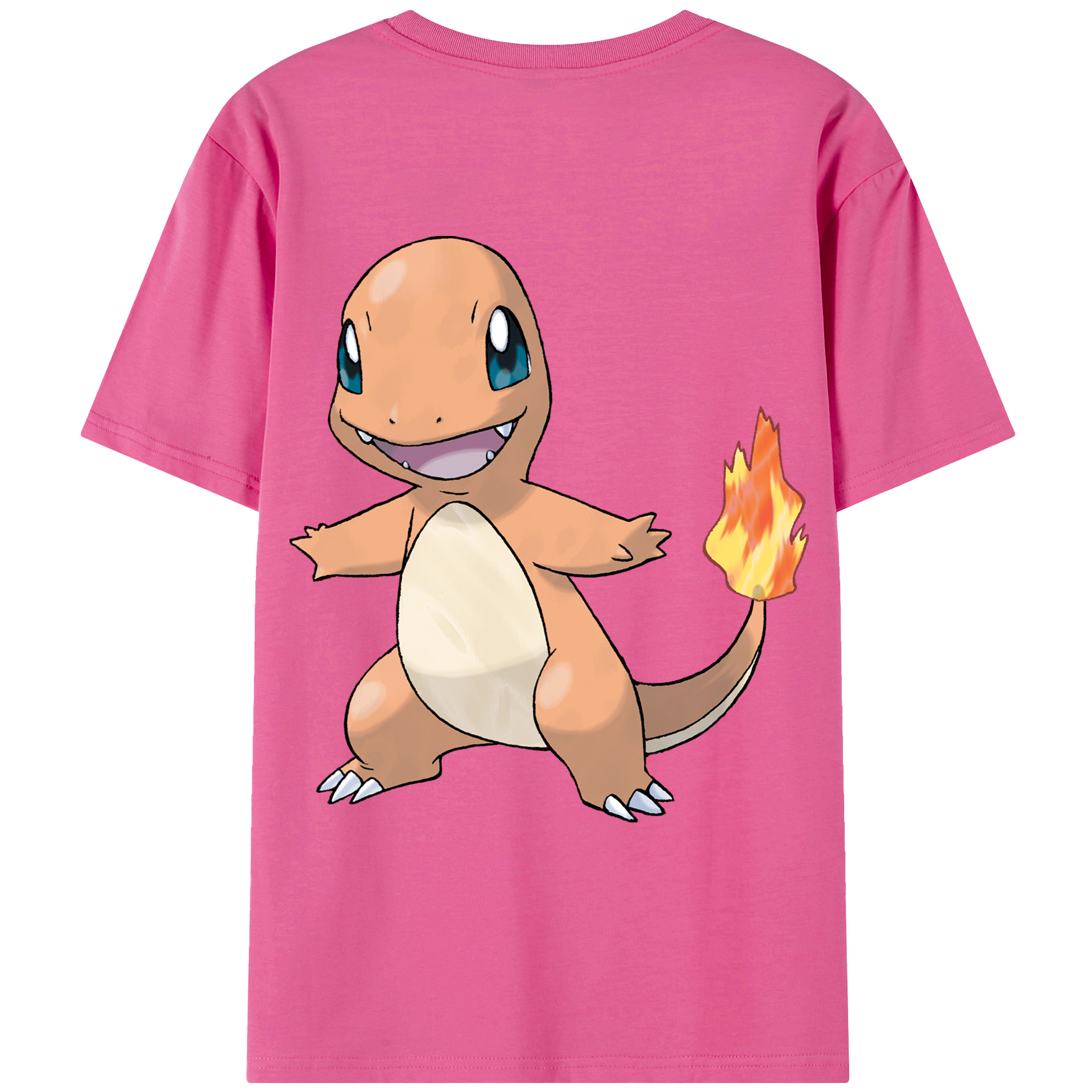 （画像用） ポケットモンスター Pokémon レディース半袖Tシャツ(バックプリント)