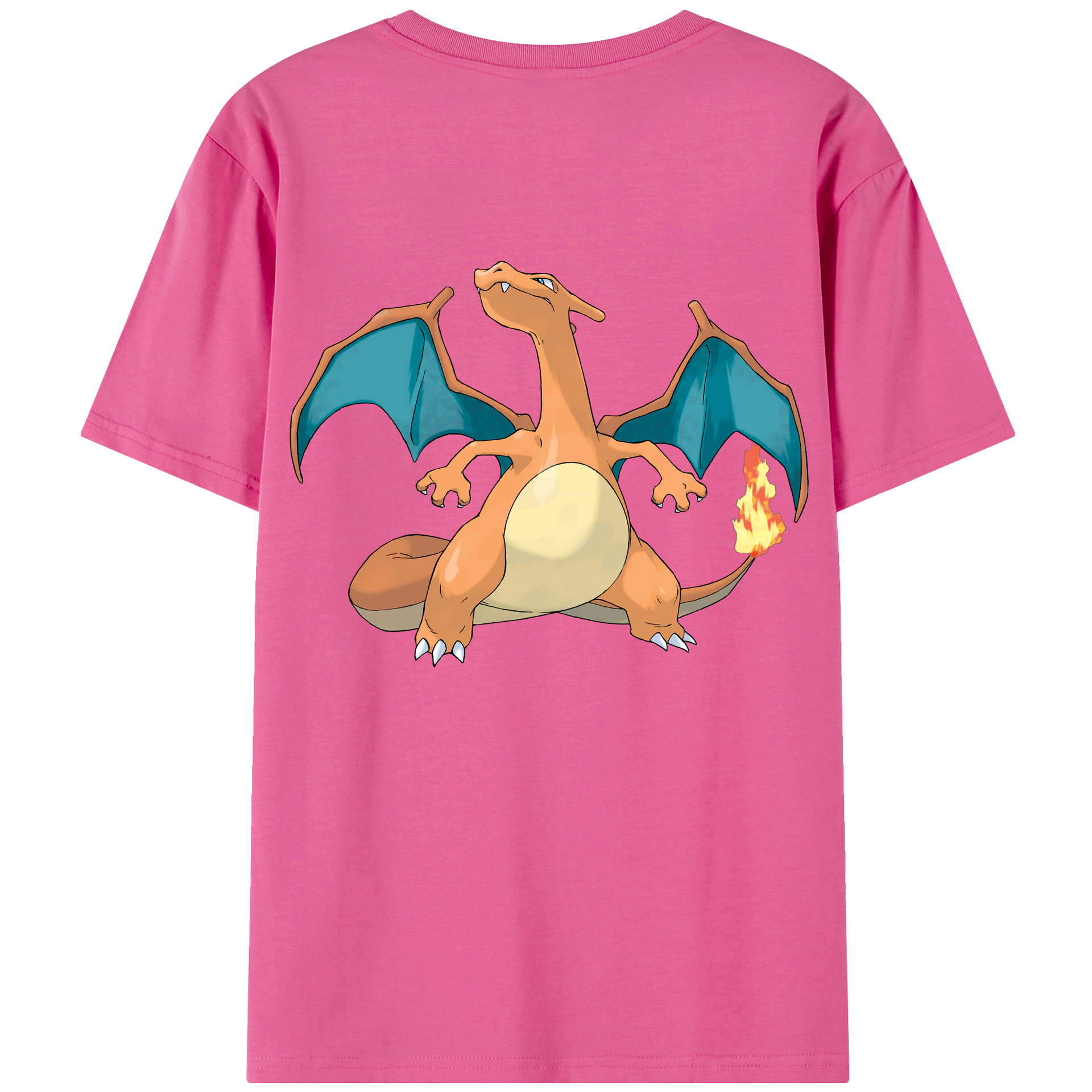 （画像用） ポケットモンスター Pokémon レディース半袖Tシャツ(バックプリント)
