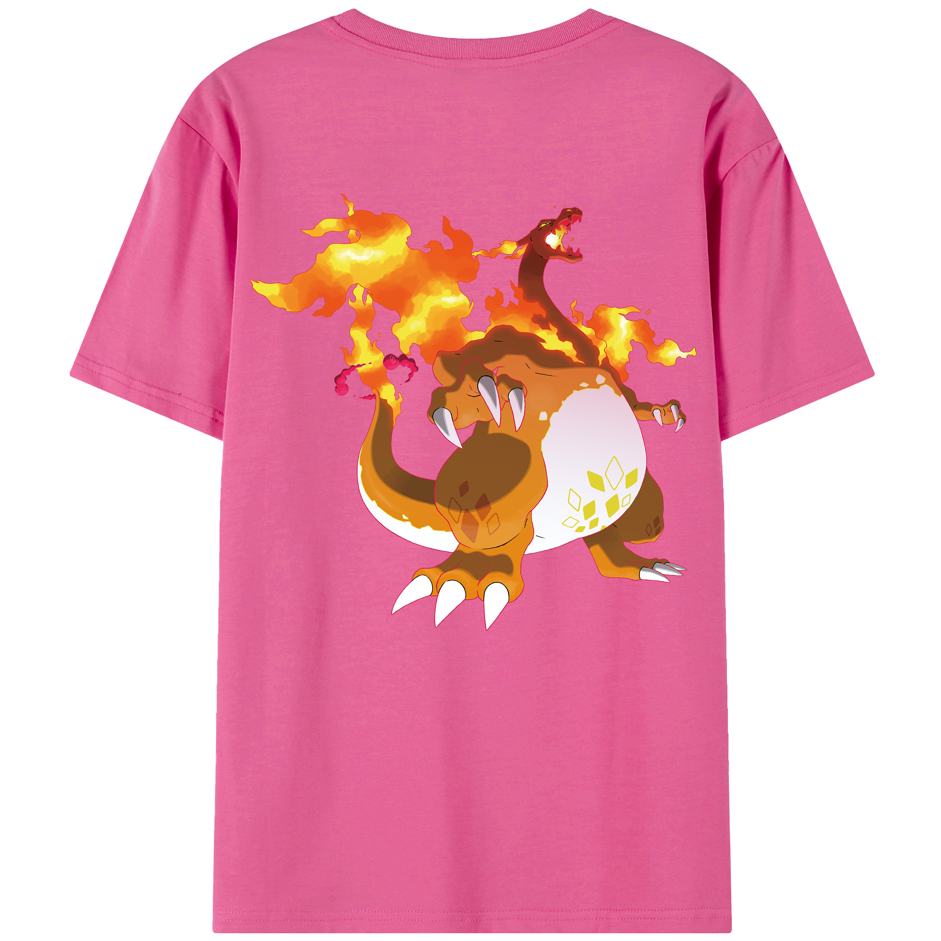 （画像用） ポケットモンスター Pokémon レディース半袖Tシャツ(バックプリント)