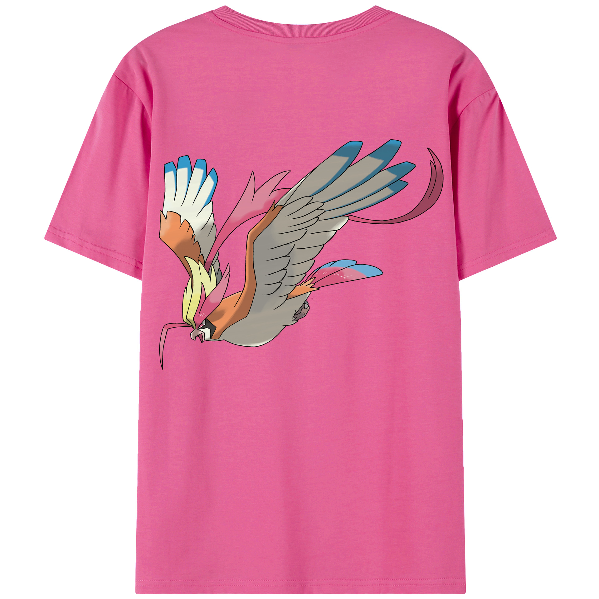 （画像用） ポケットモンスター Pokémon レディース半袖Tシャツ(バックプリント)