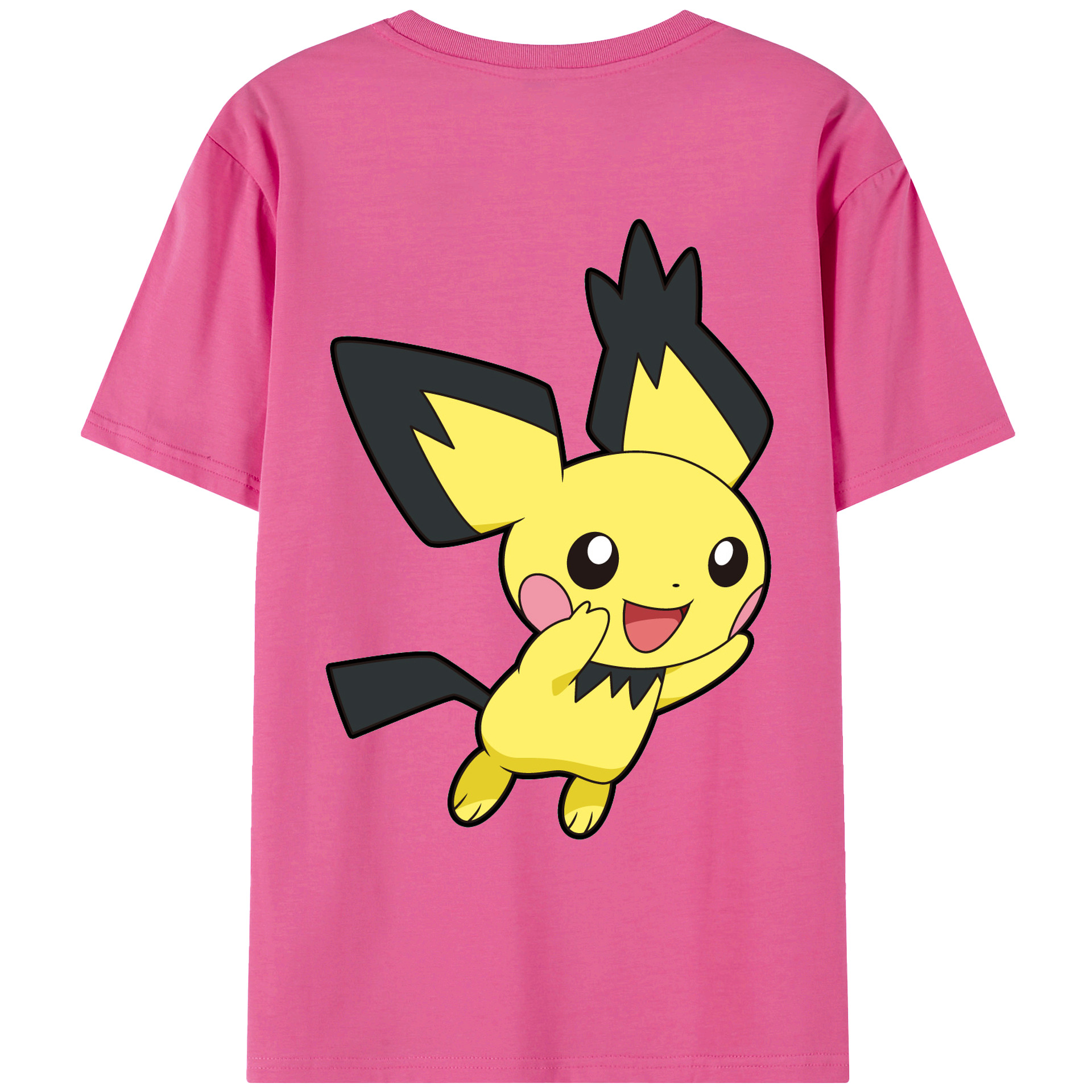 （画像用） ポケットモンスター Pokémon レディース半袖Tシャツ(バックプリント)