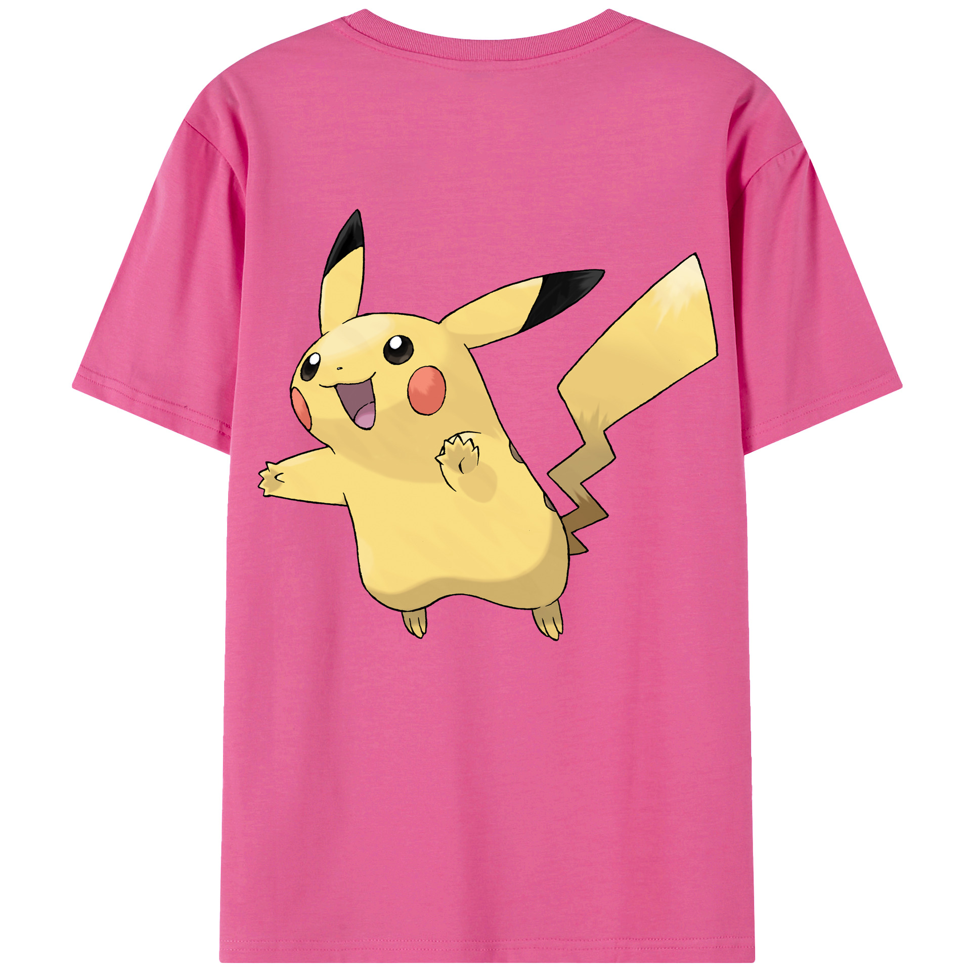 （画像用） ポケットモンスター Pokémon レディース半袖Tシャツ(バックプリント)