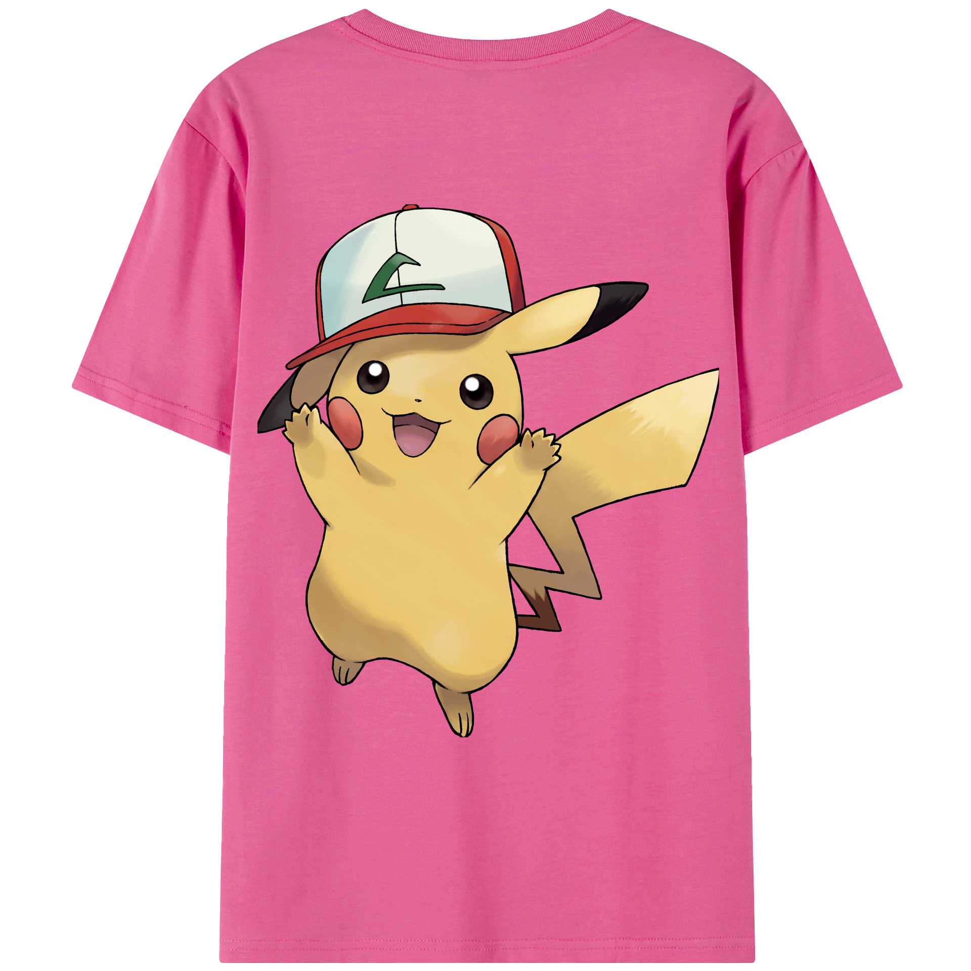 （画像用） ポケットモンスター Pokémon レディース半袖Tシャツ(バックプリント)