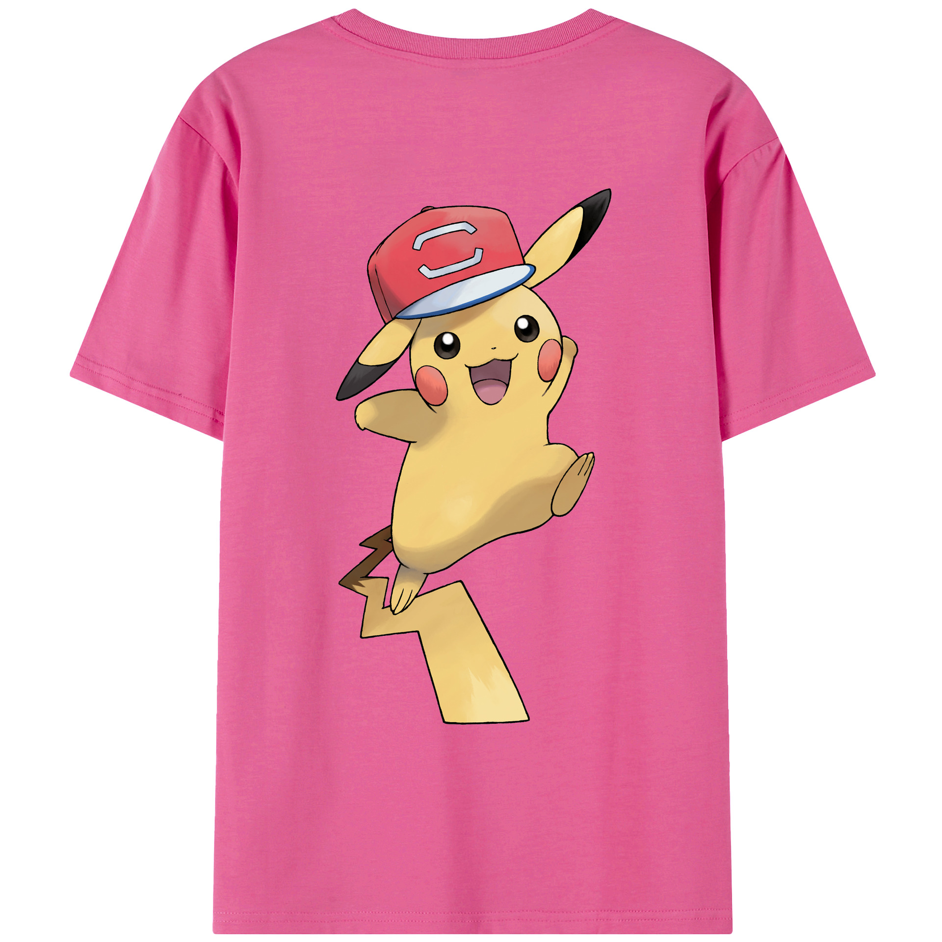 （画像用） ポケットモンスター Pokémon レディース半袖Tシャツ(バックプリント)